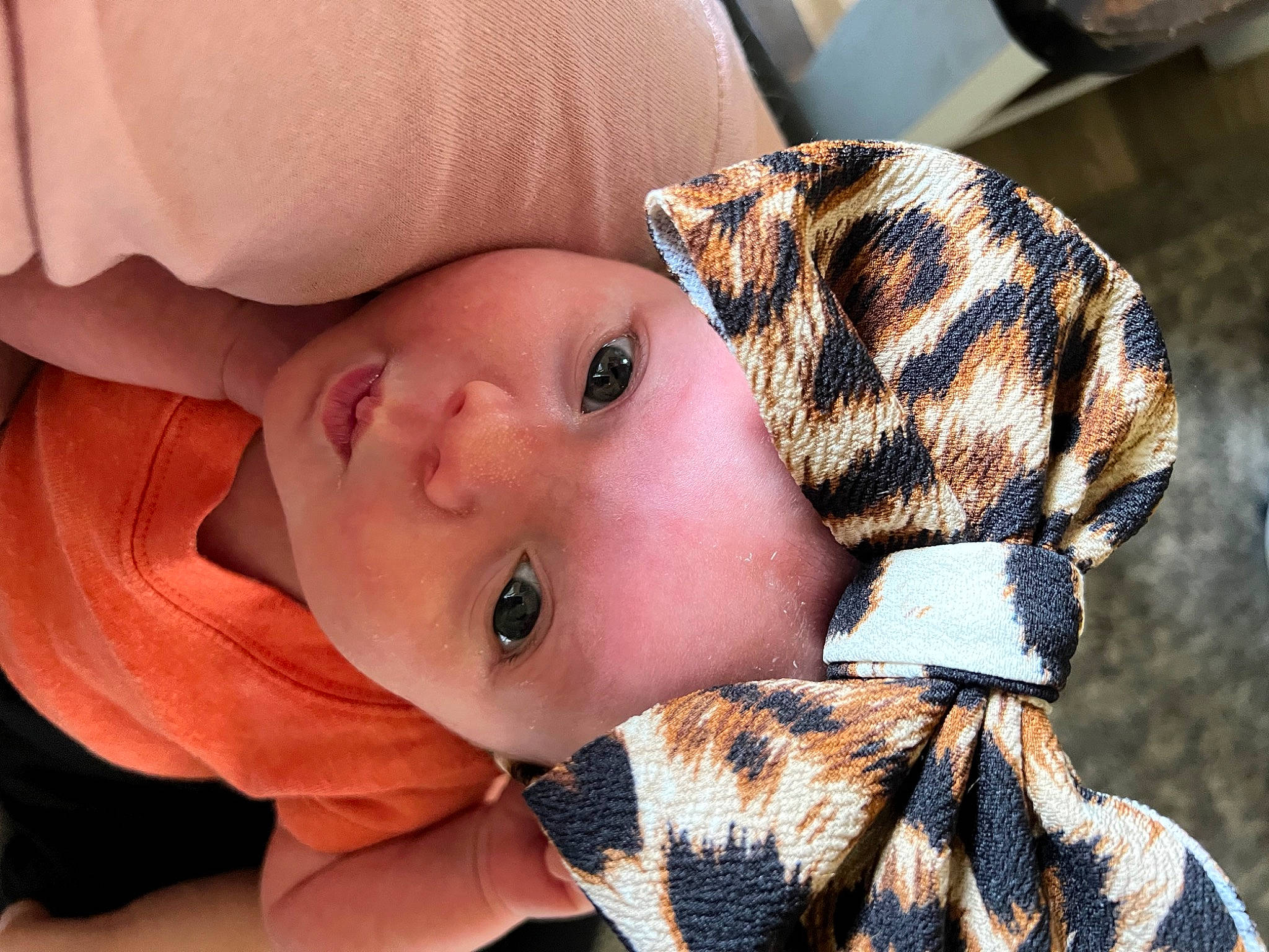 Kamryn joined the competition — help win amazing prizes! baby, beauty, cap, child, comfort, eye, eyelash, happy, hat, headgear, human_body, lip, neck, outerwear, pattern, person, plaid, skin, sleeve, toddler