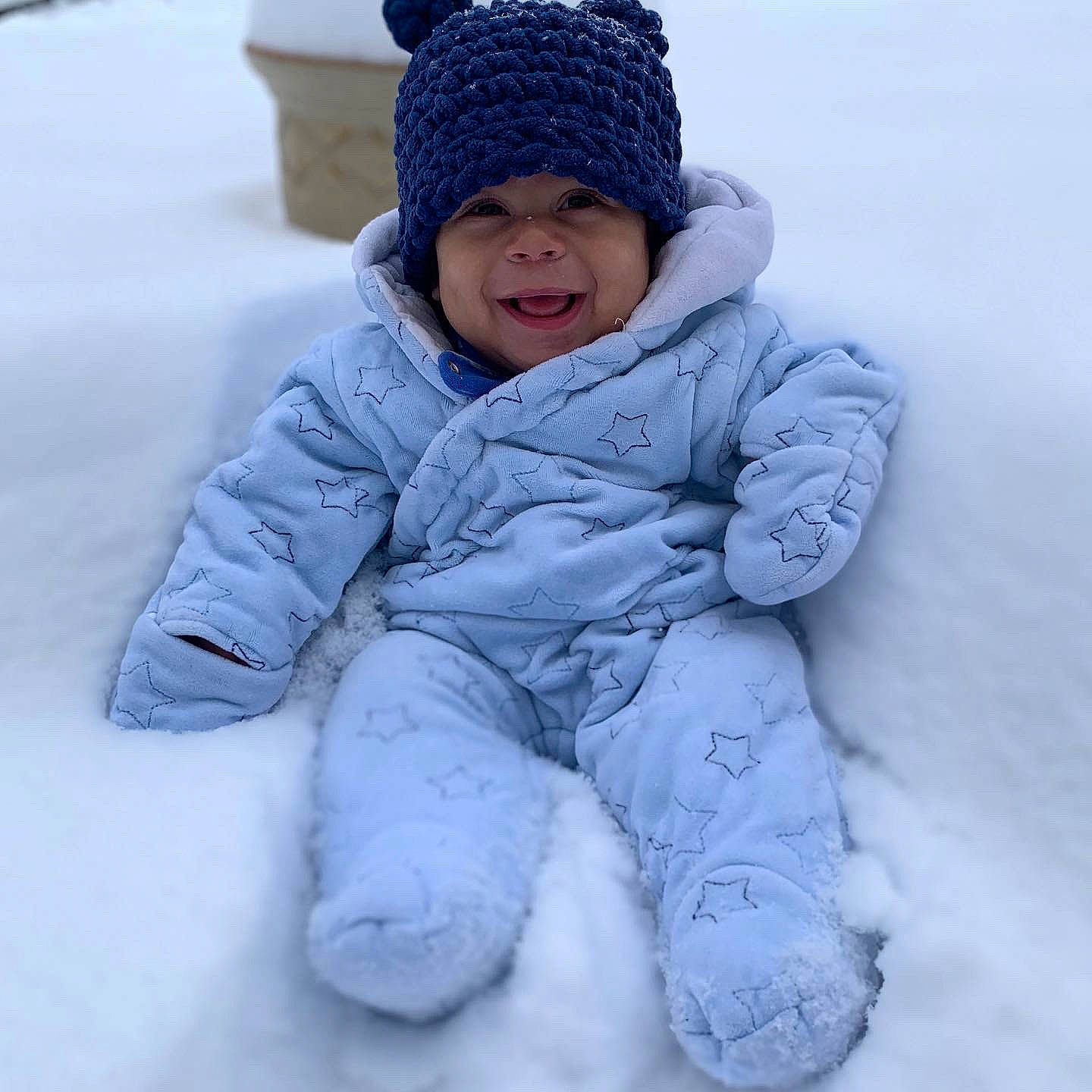 Jay joined the competition — help win amazing prizes! baby_toddler_clothing, cap, cheek, child, comfort, electric_blue, eye, face, freezing, fun, fur, happy, headgear, headwear, joy, knit_cap, parka, person, sleeve, smile
