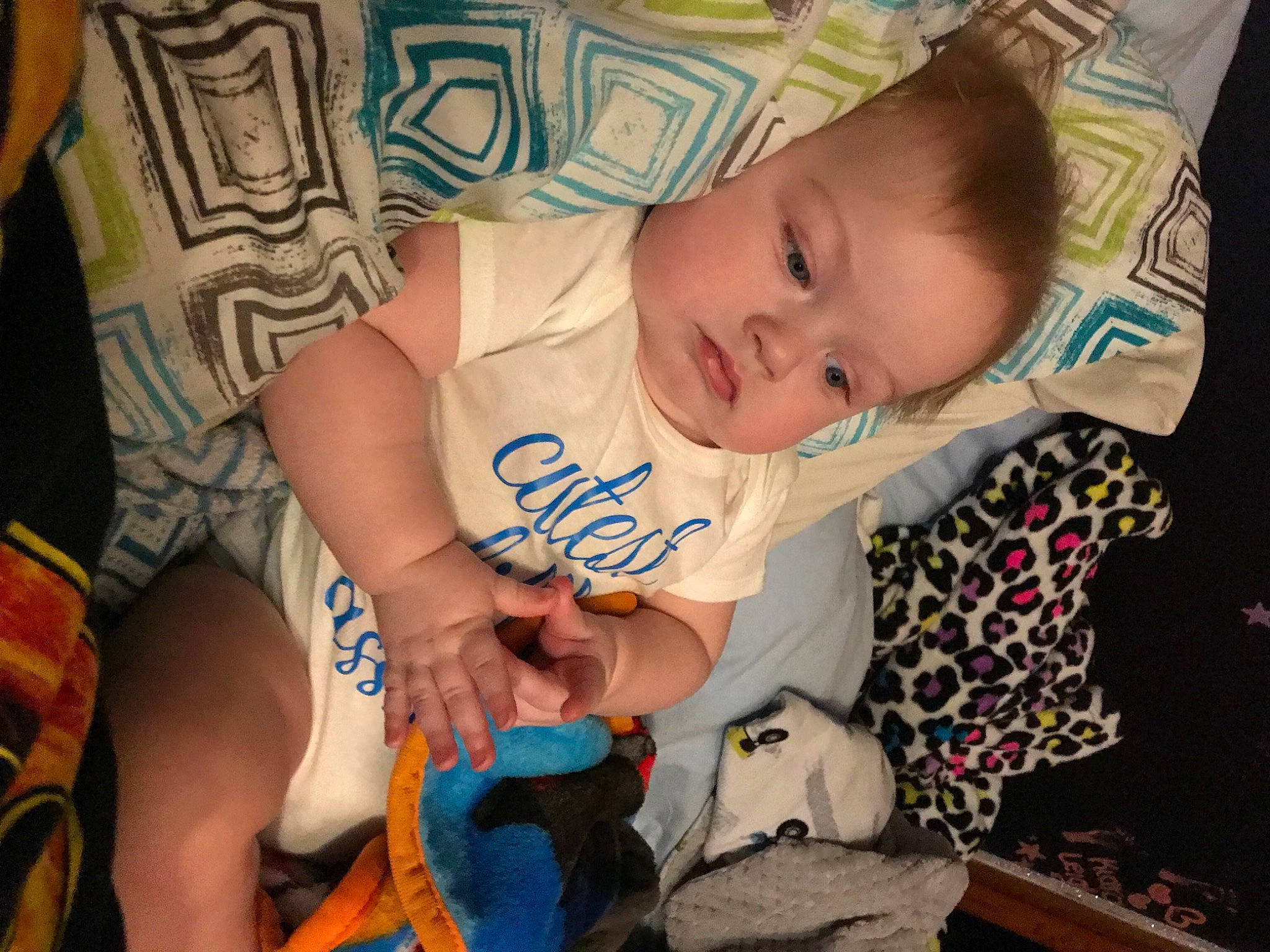 Kade joined the competition — help win amazing prizes! baby, cheek, child, cool, ear, forehead, happy, person, product, skin, smile, t_shirt, toddler