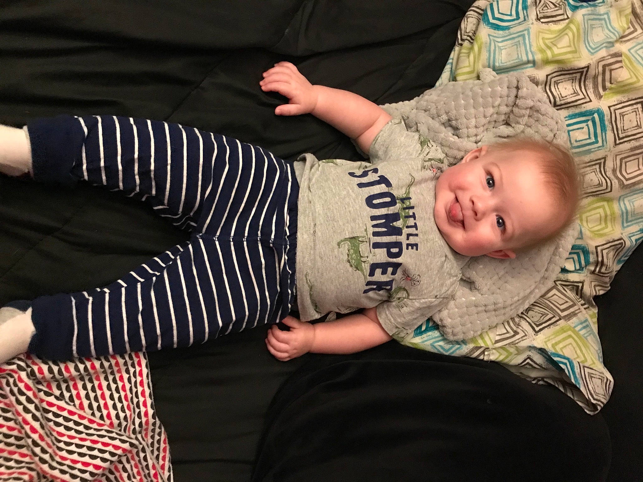 Kade joined the competition — help win amazing prizes! baby, child, joy, person, t_shirt, toddler