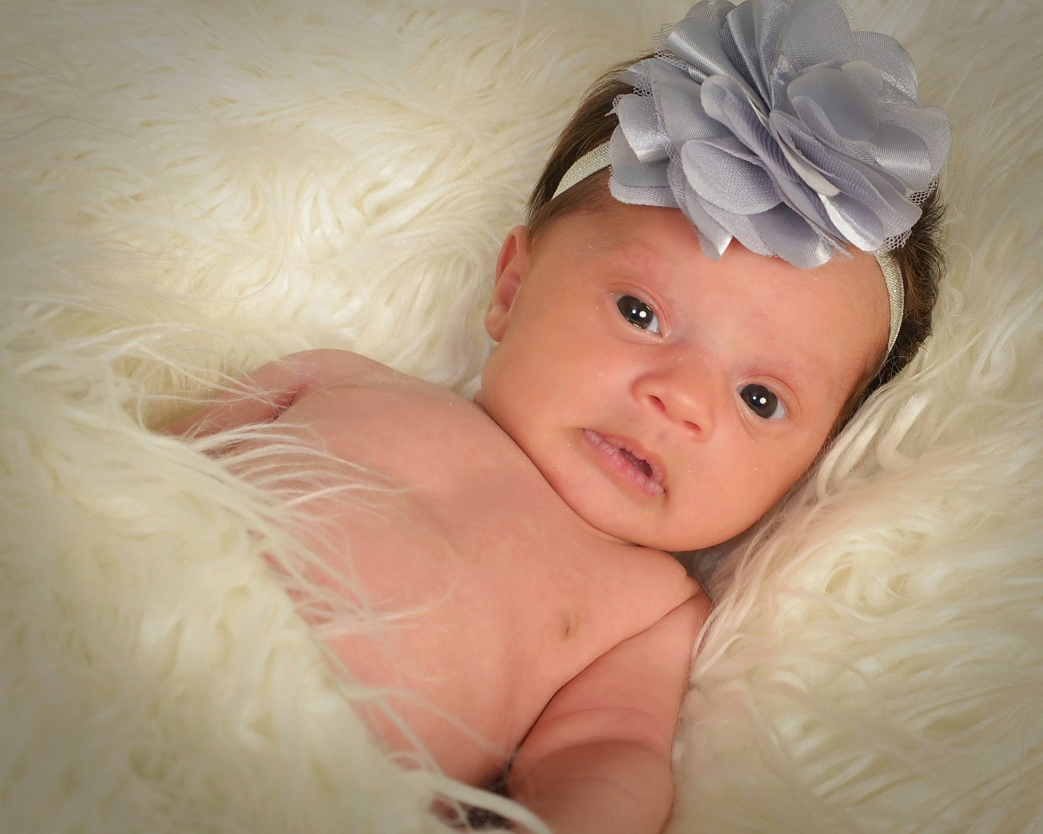 Kaylani joined the competition — help win amazing prizes! baby, baby_toddler_clothing, bridal_accessory, comfort, costume_hat, ear, eye, eyebrow, face, flash_photography, hair_accessory, happy, head, headband, headgear, headpiece, headwear, iris, lip, person