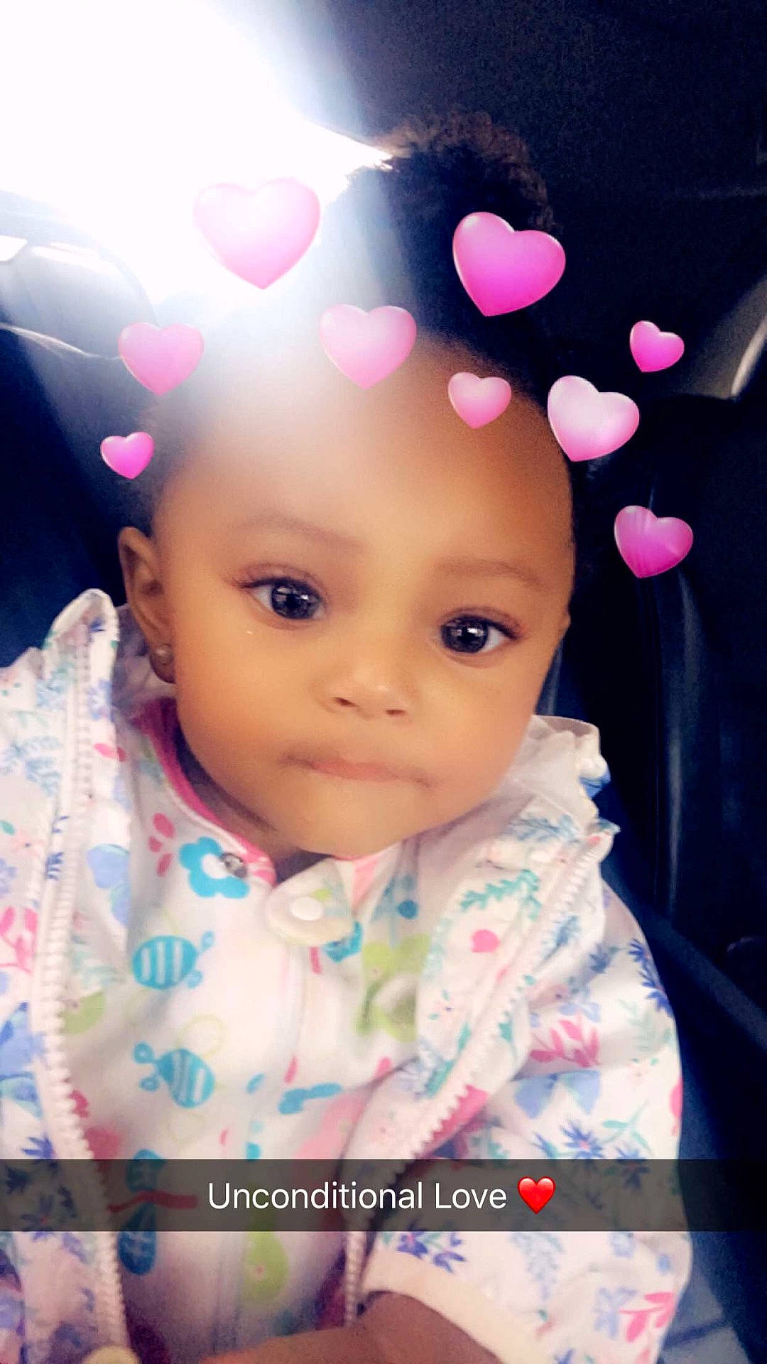 Layla joined the competition — help win amazing prizes! beauty, cheek, child, eye, face, fun, girl, hair_accessory, happiness, head, infant, iris, lip, nose, person, pink, product, skin, smile, toddler