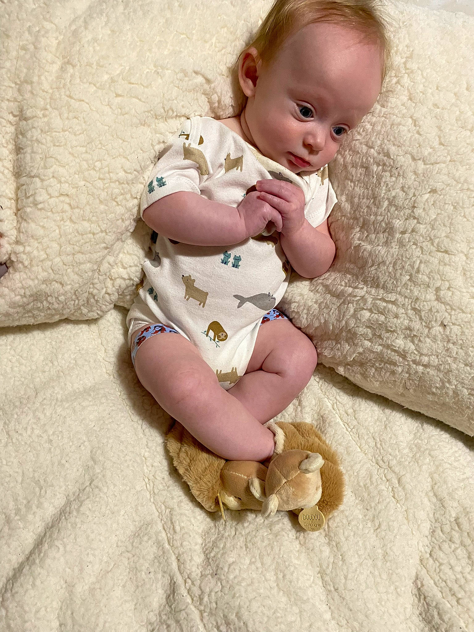 Callan joined the competition — help win amazing prizes! baby, baby_toddler_clothing, barefoot, cheek, child, comfort, day_dress, dress, flooring, foot, human_leg, knee, leg, linens, person, sitting, skin, sleeve, thigh, toddler