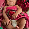 Brian joined the competition — help win amazing prizes! baby, child, smiling, blanket, pink, diaper, cute, infant, face, skin, hand, foot, happy, lying_down, soft_texture, cozy, indoors, person, toddler, warm