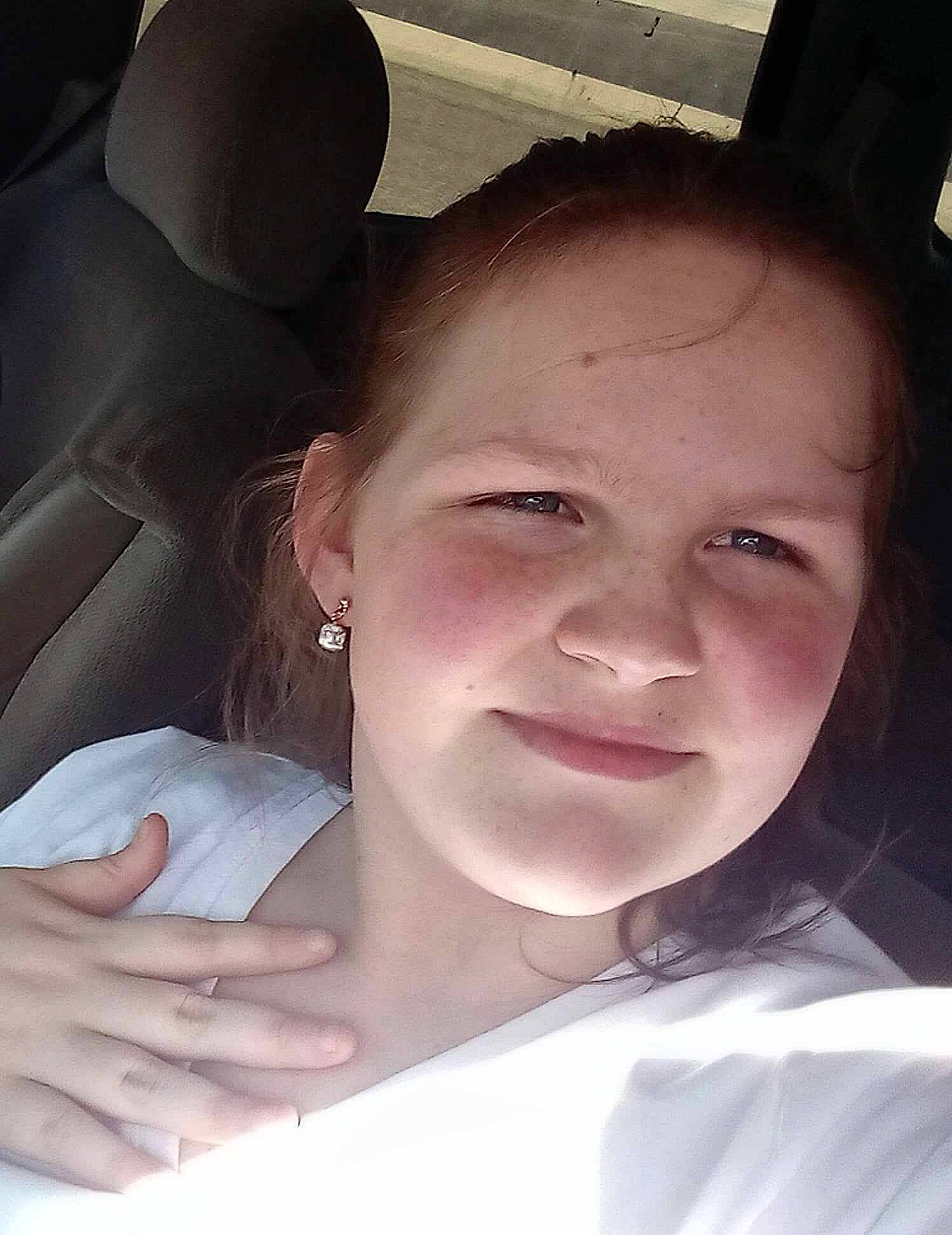 Hannah joined the competition — help win amazing prizes! black_hair, cheek, chin, ear, eye, eyebrow, eyelash, flash_photography, gesture, happy, iris, jaw, lip, mouth, neck, nose, person, shoulder, skin, smile