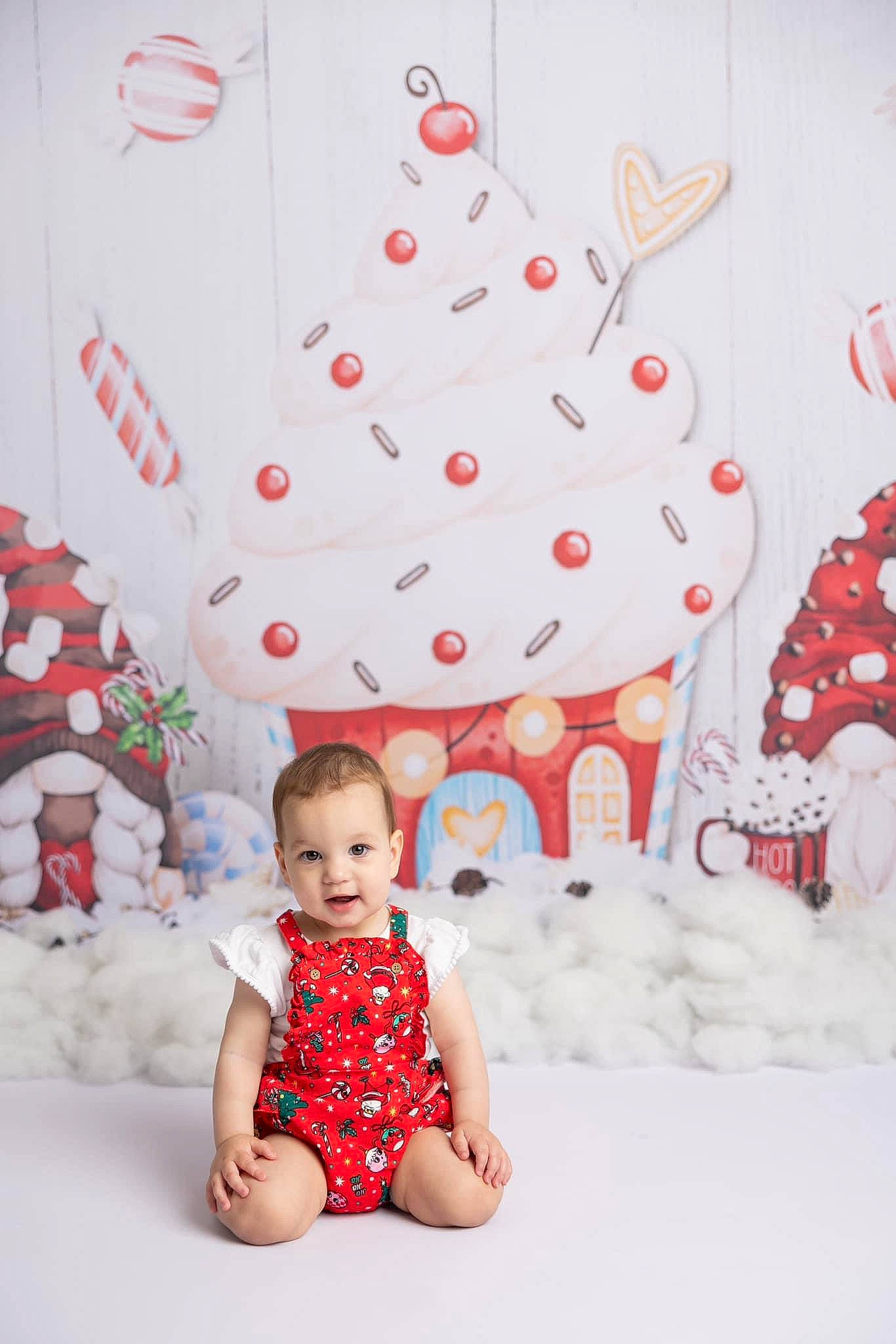 Mackenzie joined the competition — help win amazing prizes! art, baby, baby_toddler_clothing, beauty, christmas, christmas_decoration, christmas_ornament, event, happy, leaf, ornament, pattern, person, pink, product, red, sleeve, textile, toddler, white