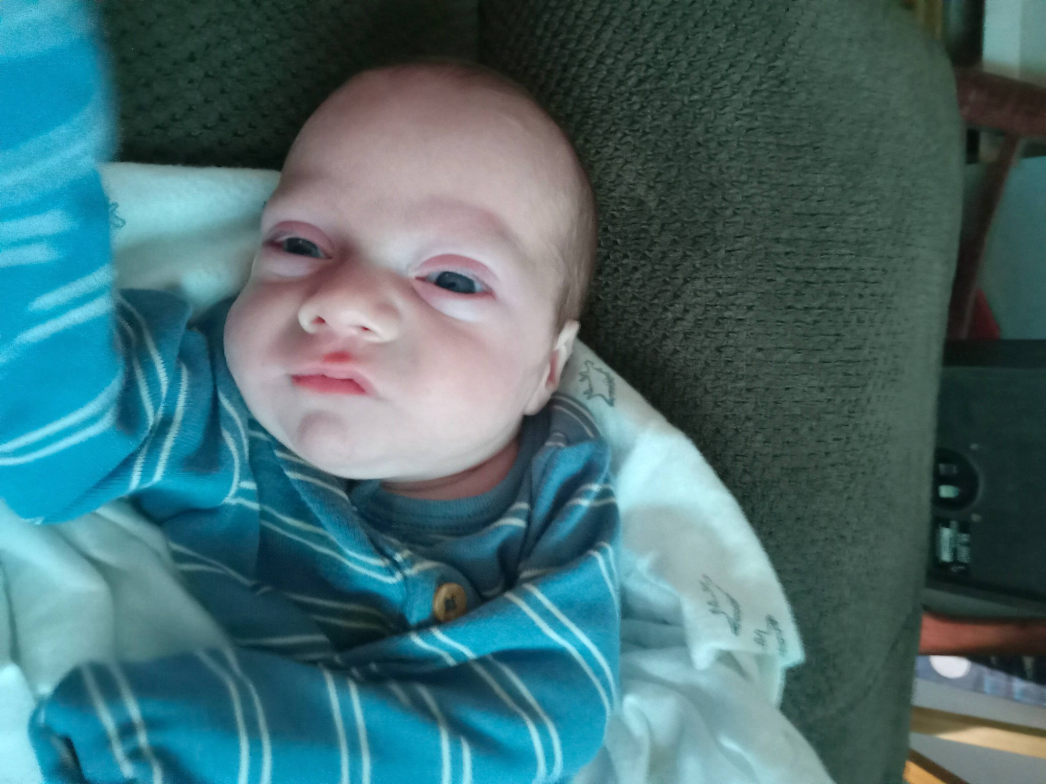 Case joined the competition — help win amazing prizes! baby, baby_toddler_clothing, car_seat, cheek, child, comfort, electric_blue, eye, eyebrow, facial_expression, happy, head, iris, mouth, nose, person, seat_belt, skin, sleeve, toddler