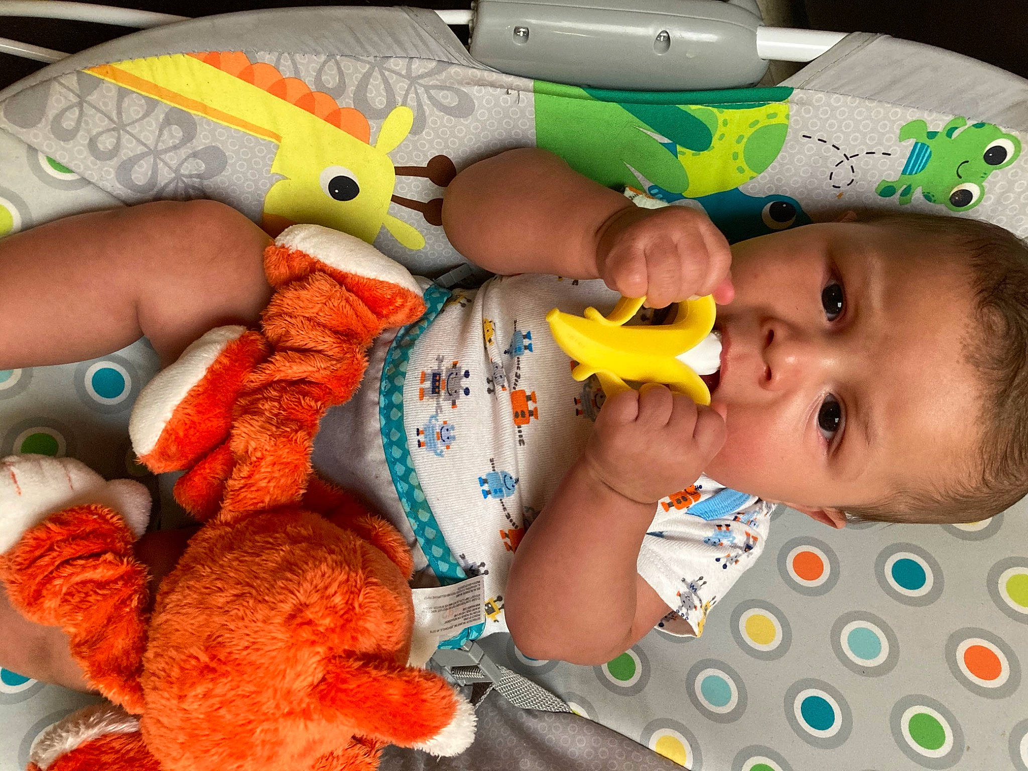 Izayah joined the competition — help win amazing prizes! baby, baby_products, baby_toys, bedtime, child, person, play, plush, product, stuffed_toy, toddler, toy