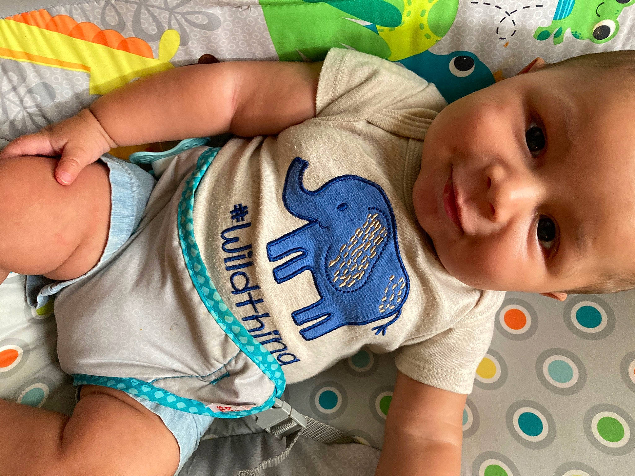 Izayah joined the competition — help win amazing prizes! baby, baby_products, baby_sleeping, baby_toddler_clothing, cheek, child, nose, person, product, toddler