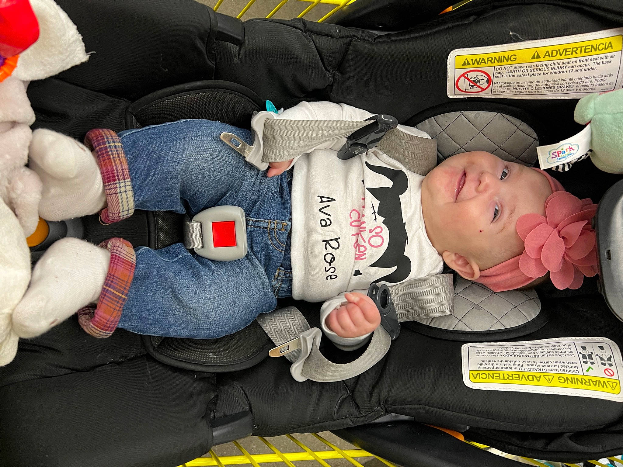 Ava joined the competition — help win amazing prizes! auto_part, baby_carriage, baby_in_car_seat, baby_products, bag, car_seat, car_seat_cover, carmine, child, comfort, elbow, font, headwear, lap, linens, nap, person, sitting, sleep, vehicle