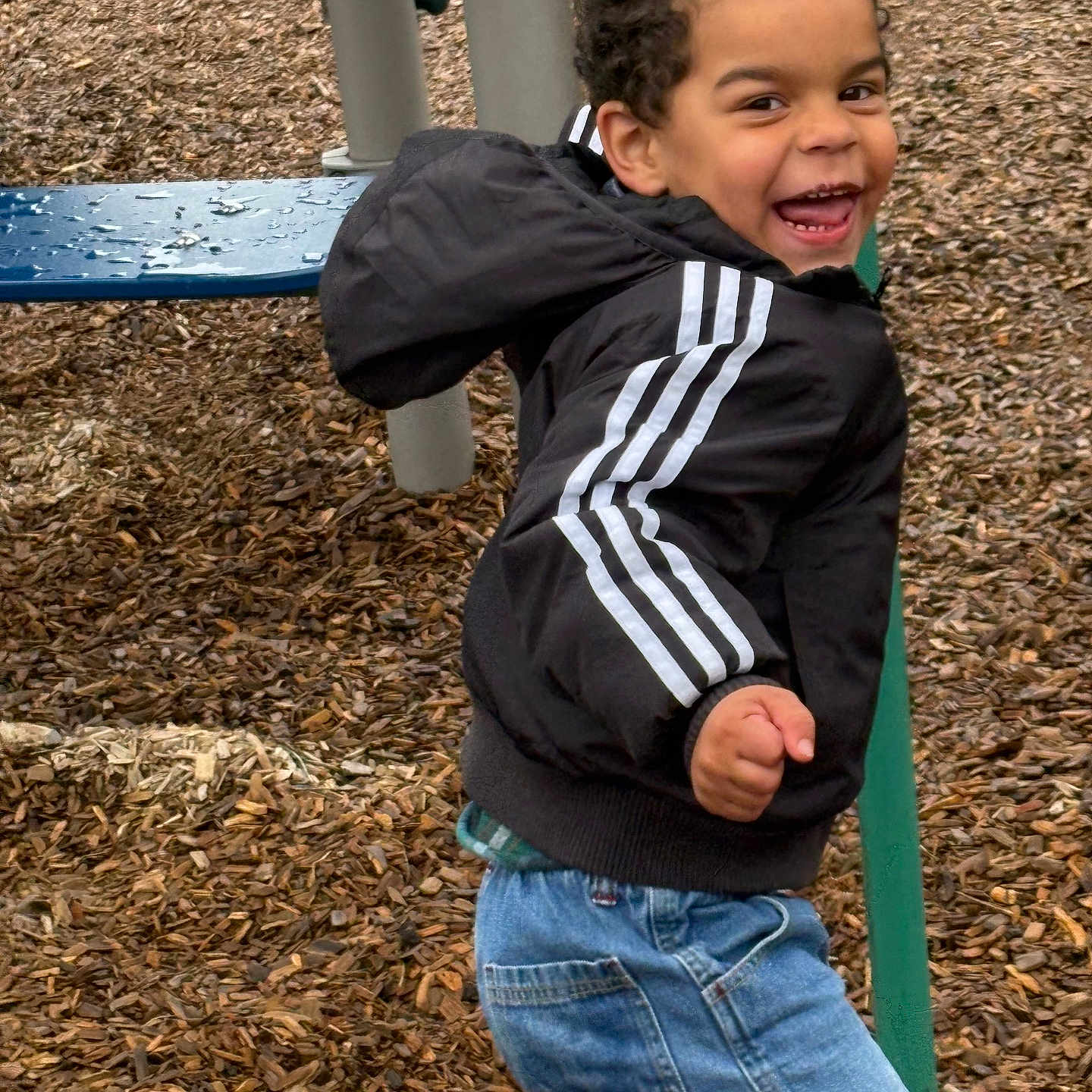 Deondre joined the competition — help win amazing prizes! boy, child, clothing, coat, face, grass, head, jacket, jeans, male, nature, outdoorplayarea, outdoors, pants, park, person, photography, plant, playarea, portrait