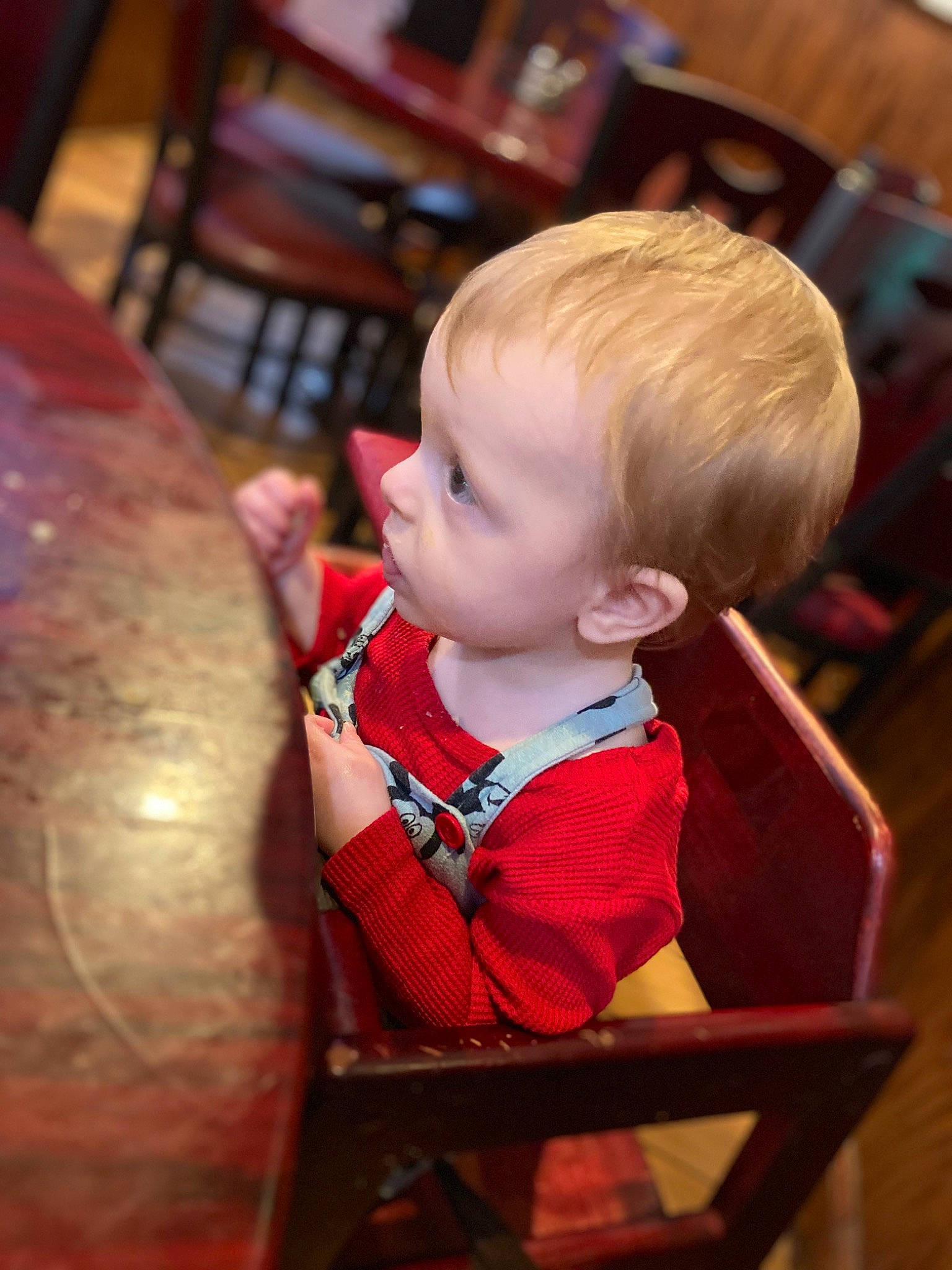 Broly is registered to the contest to win money with this photo: baby, baby_toddler_clothing, chair, cheek, child, dress, event, flooring, fun, happy, leisure, magenta, pattern, person, room, sitting, standing, t_shirt, toddler, vacation