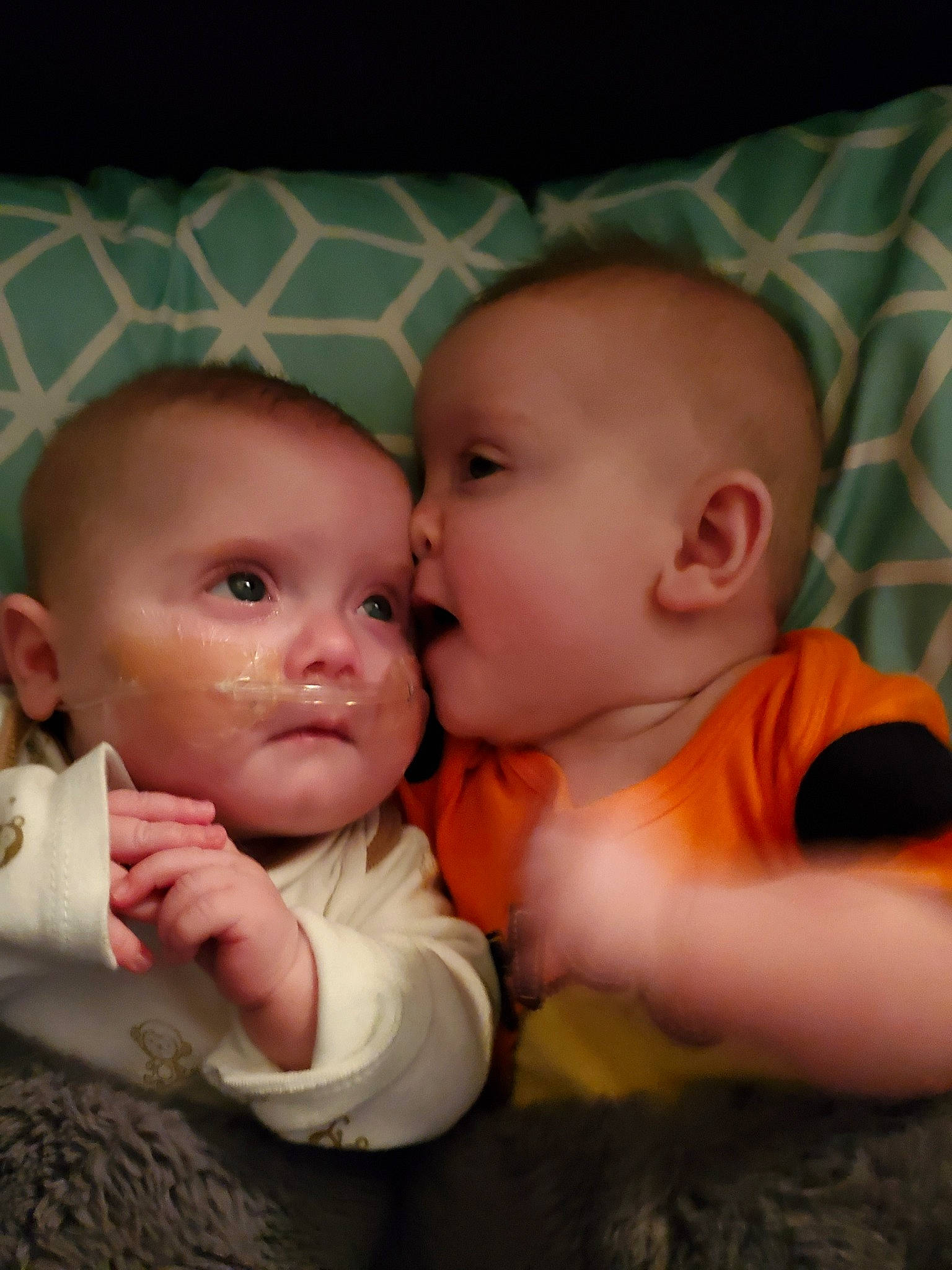 Abel is registered to the contest to win money with this photo: baby, cheek, child, eye, face, finger, gesture, head, lip, mouth, muscle, nose, person, sibling, skin, toddler