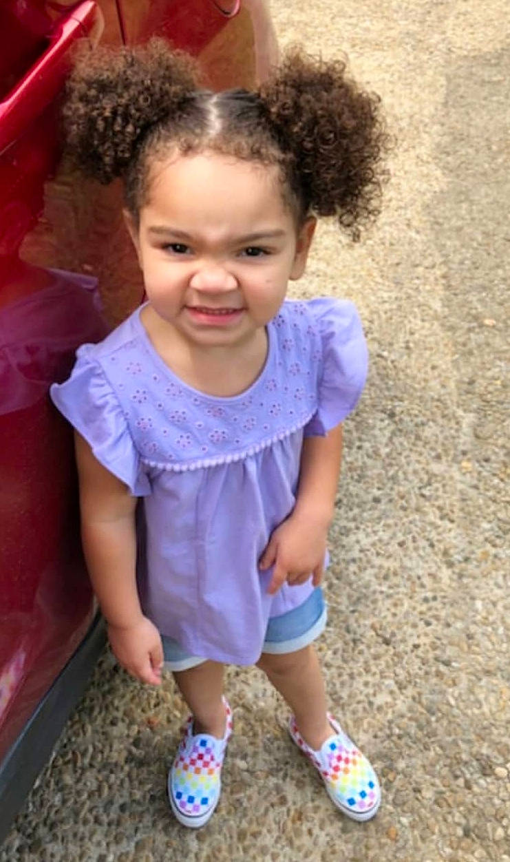 Cruze is registered to the contest to win money with this photo: child, day, fun, girl, hair, hairstyle, happiness, human_hair_color, joy, pattern, person, pink, play, product, skin, smile, standing, toddler