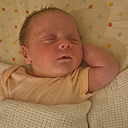 Blssom joined the competition — help win amazing prizes! baby, bed, blanket, child, comfort, cute, face, indoors, infant, knitted, newborn, pajamas, peaceful, polka_dot, portrait, relaxation, resting, skin, sleeping, soft
