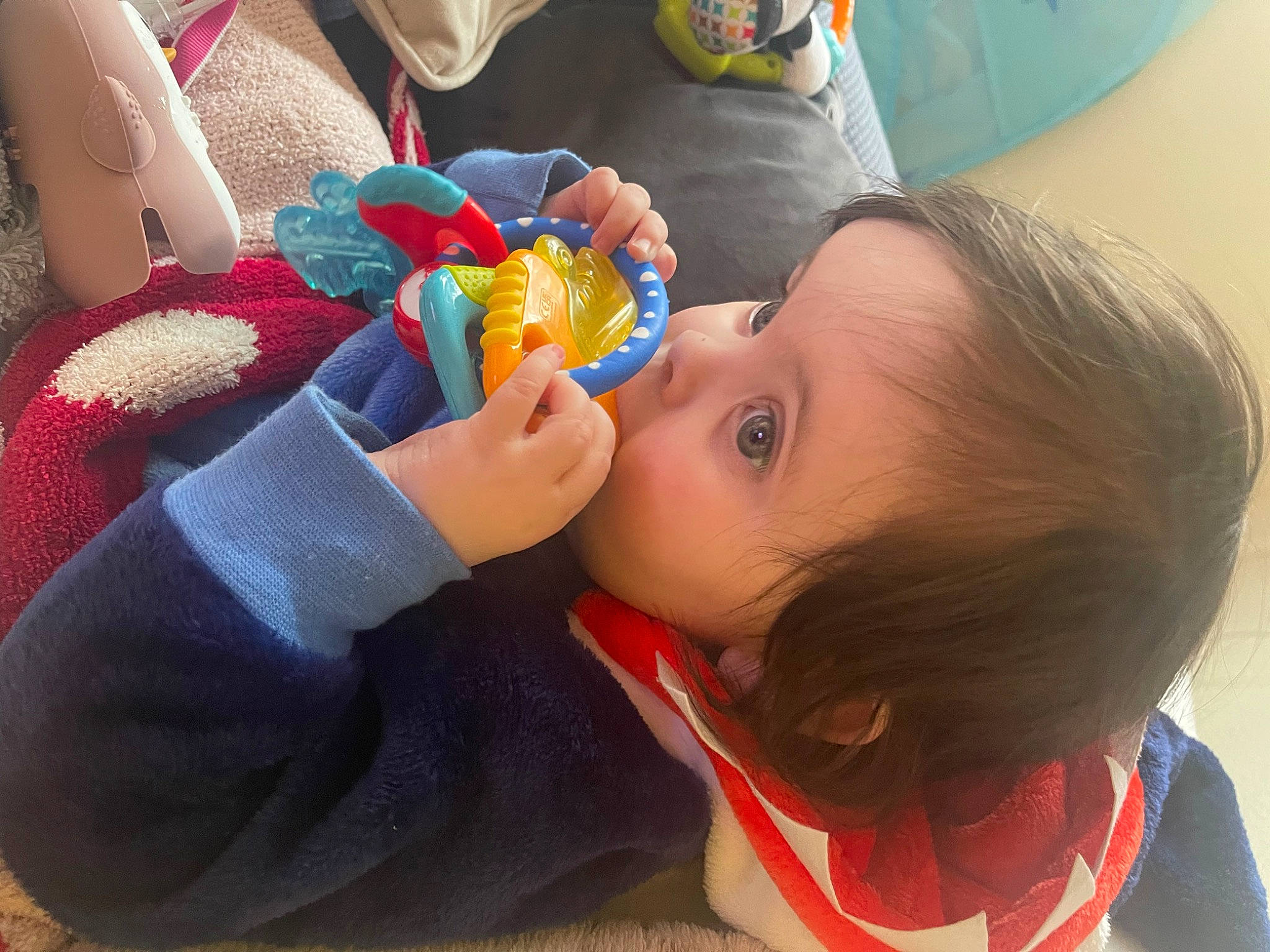 Juliet joined the competition — help win amazing prizes! baby, baby_products, baby_toddler_clothing, cheek, child, drinkware, event, fun, happy, mouth, nail, person, play, skin, toddler