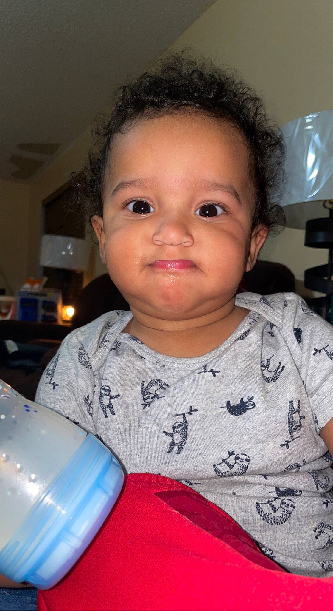 Brandon joined the competition — help win amazing prizes! baby, black_hair, cheek, child, chin, ear, eyebrow, eyelash, facial_expression, forehead, fun, gas, hairstyle, happy, iris, lip, nose, person, skin, t_shirt