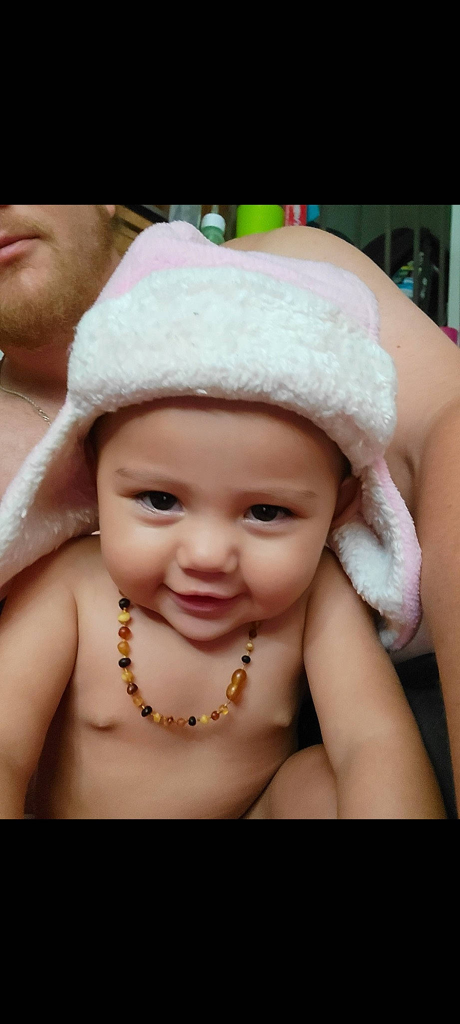Ava'Rae is registered to the contest to win money with this photo: baby, beauty, cap, cheek, eye, eyebrow, flash_photography, gesture, happy, hat, headgear, headwear, lip, mouth, nose, organ, person, photograph, skin, smile