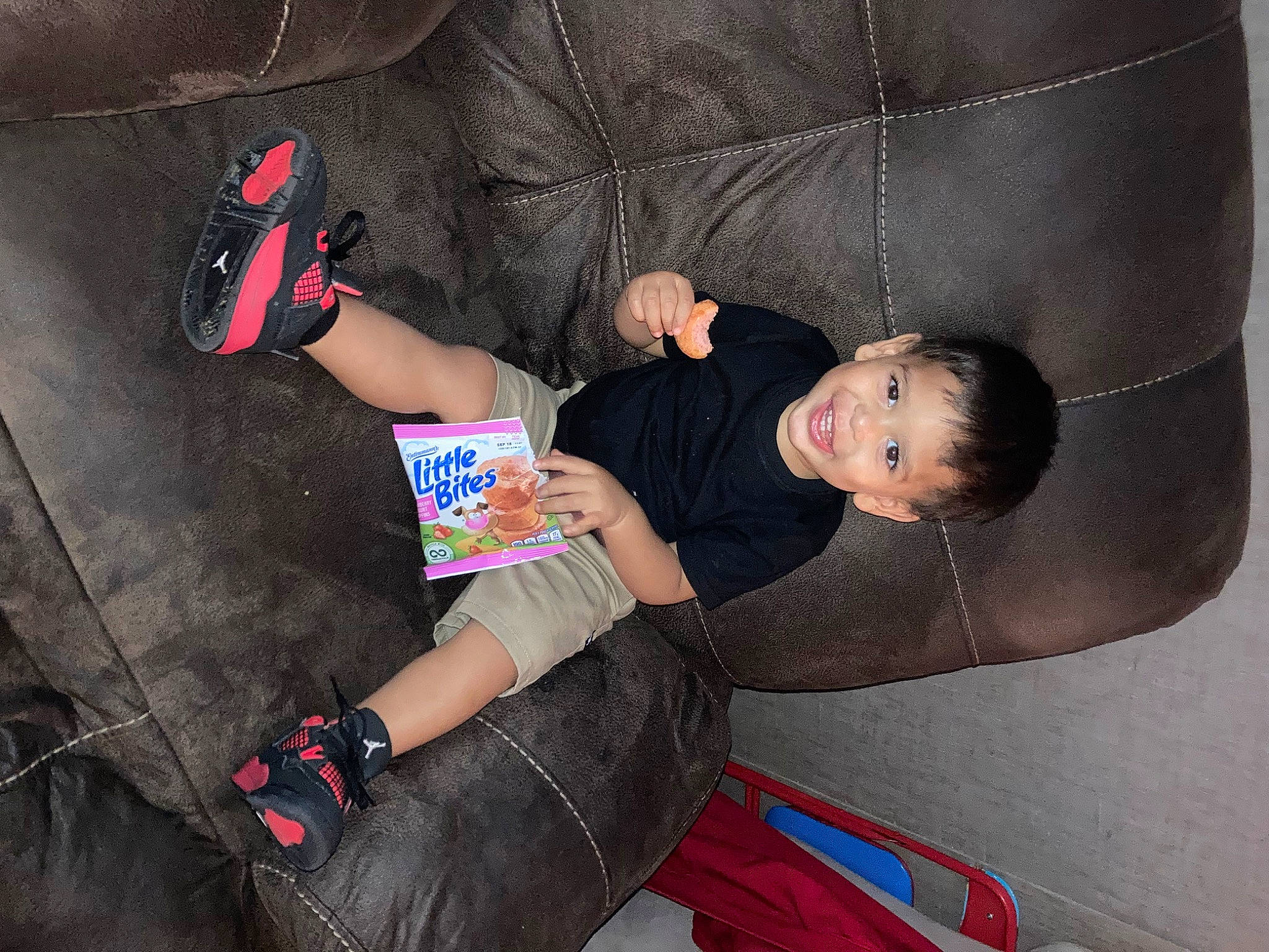 Marcell joined the competition — help win amazing prizes! baby, baby_toddler_clothing, carmine, child, comfort, elbow, finger, flash_photography, foot, fun, human_leg, joint, joy, knee, person, sandal, sitting, sleeve, sock, t_shirt