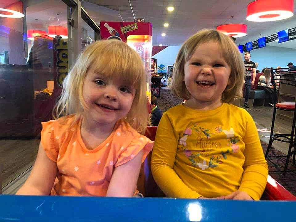 Lexi-mae joined the competition — help win amazing prizes! blond, chair, child, event, fun, hairstyle, happy, head, interaction, iris, joy, leisure, people, person, photograph, recreation, smile, snapshot, standing, t_shirt