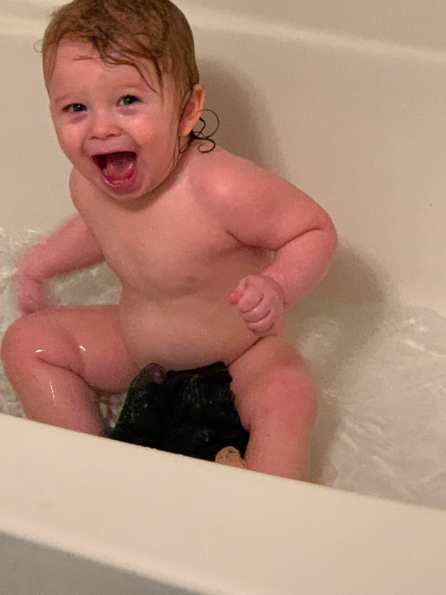 Alexander joined the competition — help win amazing prizes! baby, baby_bathing, barechested, bathing, bathtub, chest, child, face, facial_expression, leg, mouth, muscle, person, plumbing_fixture, stomach, toddler, washing