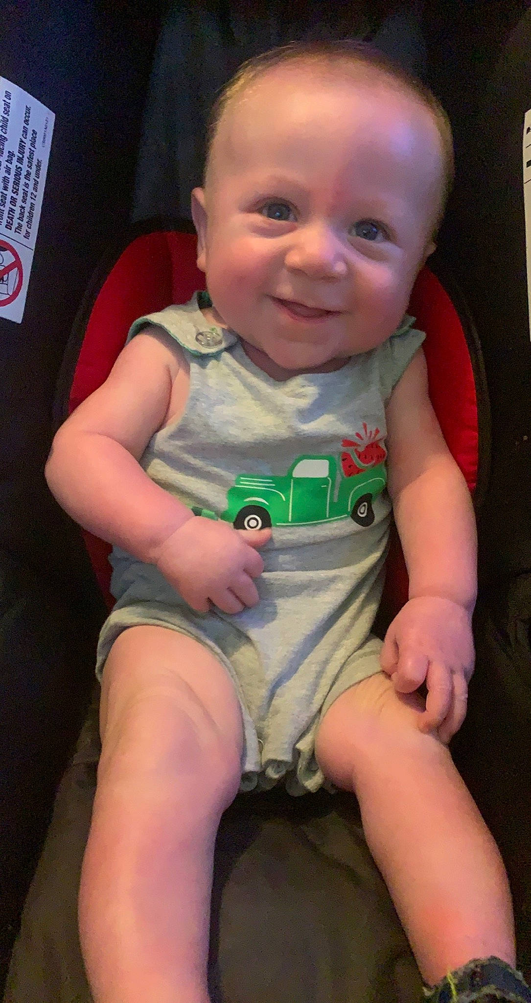 Atlas is registered to the contest to win money with this photo: baby, baby_toddler_clothing, cheek, dress, eye, finger, happy, head, human_body, iris, joint, joy, leg, mouth, neck, nose, person, skin, sleeve, smile