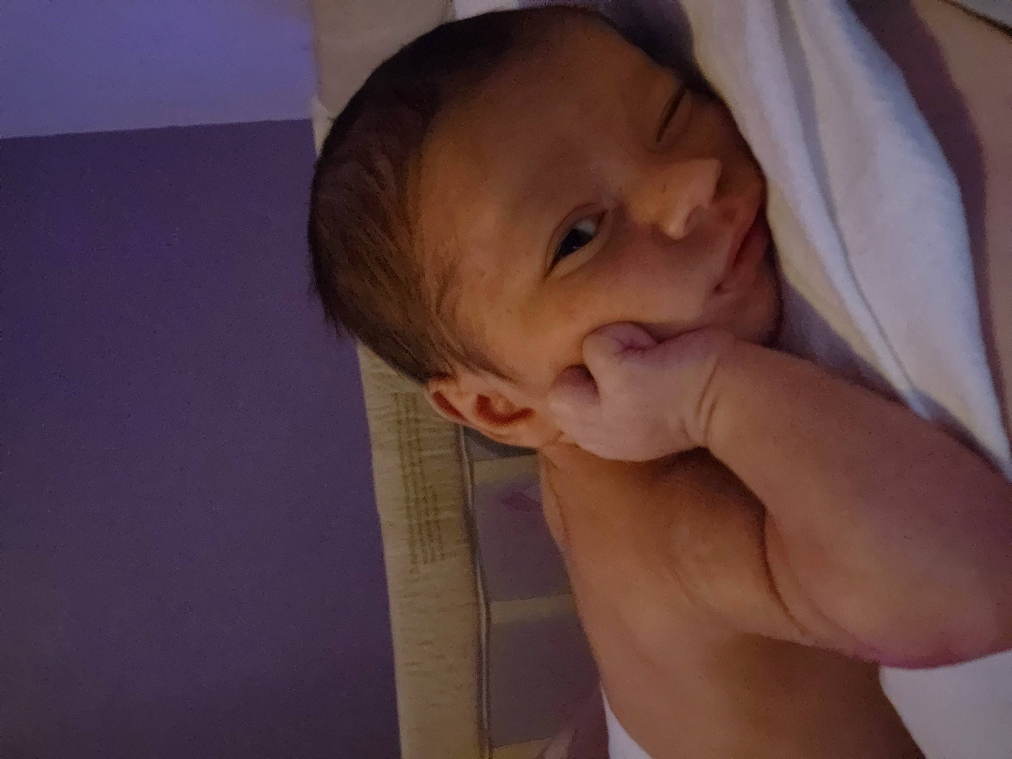 Xavier is registered to the contest to win money with this photo: arm, baby, cheek, comfort, ear, eyebrow, eyelash, finger, gesture, hair, hand, happy, human_body, lip, mouth, neck, nose, person, skin, smile