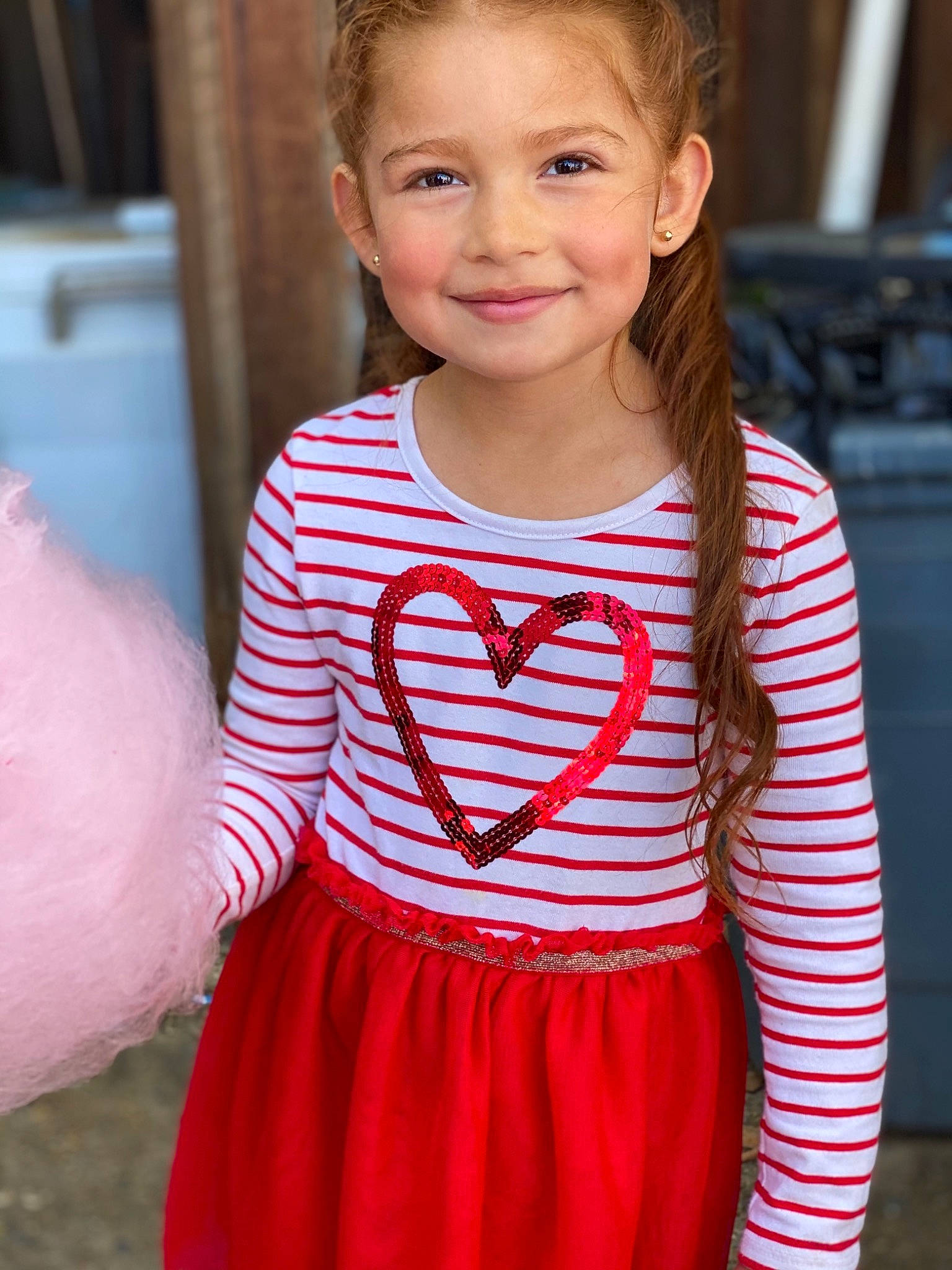 Ariyah De La Torre joined the competition — help win amazing prizes! baby_toddler_clothing, beauty, child, eye, facial_expression, hairstyle, happy, iris, joy, outerwear, people, person, pink, plaid, red, skin, sleeve, smile, standing, t_shirt