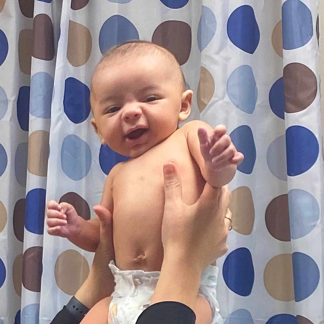 Roman joined the competition — help win amazing prizes! accessories, arm, baby, babylaughing, bodypart, curtain, diaper, face, finger, hand, happy, head, jewelry, laughing, newborn, person, photography, portrait, showercurtain, wrist