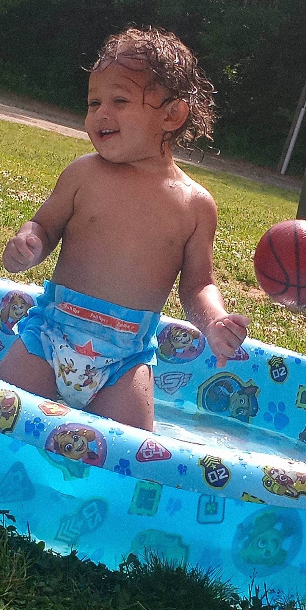 Kingslan joined the competition — help win amazing prizes! barechested, chest, child, fun, grass, green, happy, joy, leisure, light, muscle, organ, person, photograph, recreation, smile, sports_equipment, summer, thigh, toddler