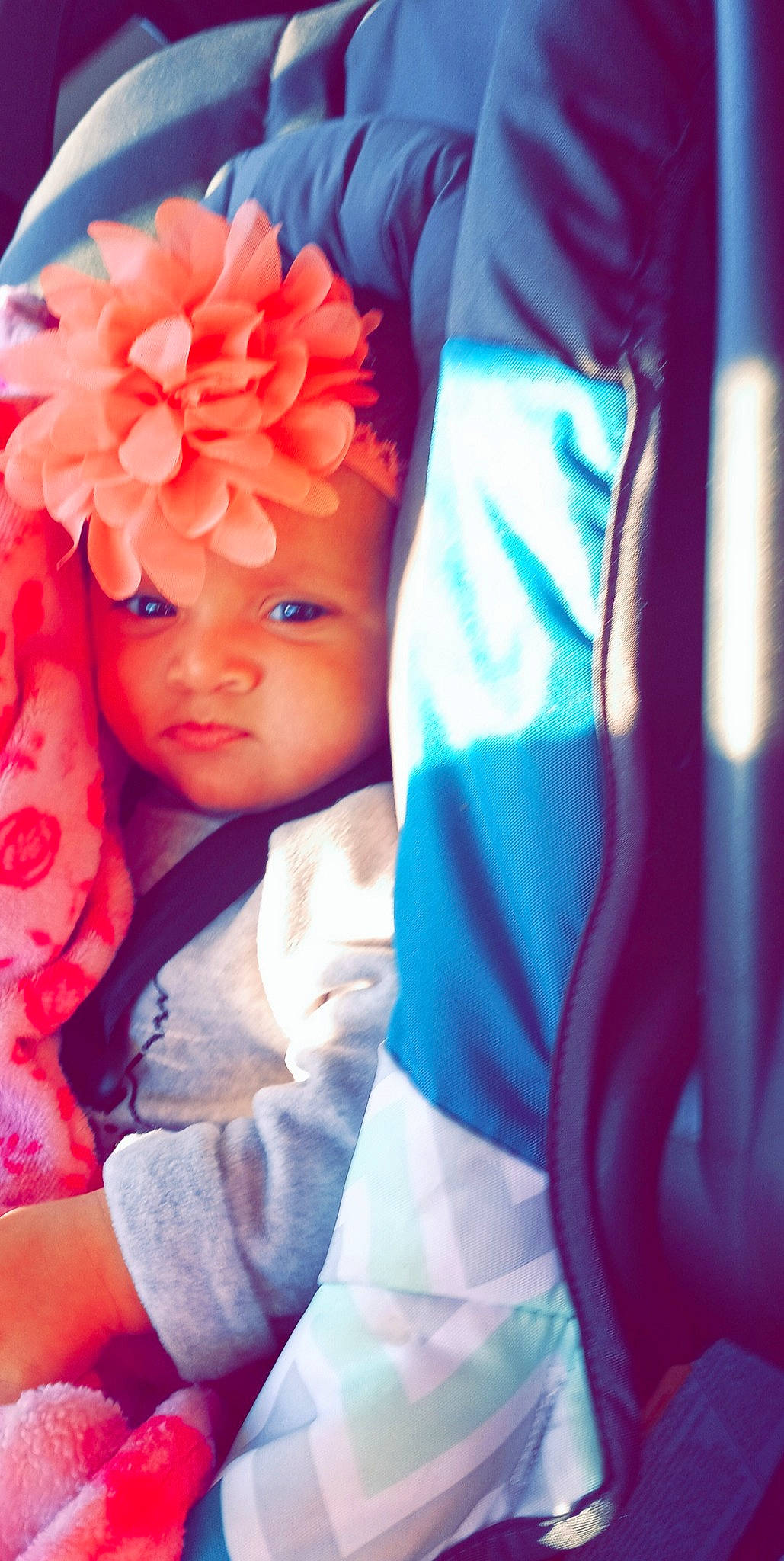 Aurora joined the competition — help win amazing prizes! arm, azure, baby, baby_sleeping, baby_toddler_clothing, comfort, cool, finger, flower, happy, hat, headwear, human, human_body, magenta, nail, person, petal, pink, textile