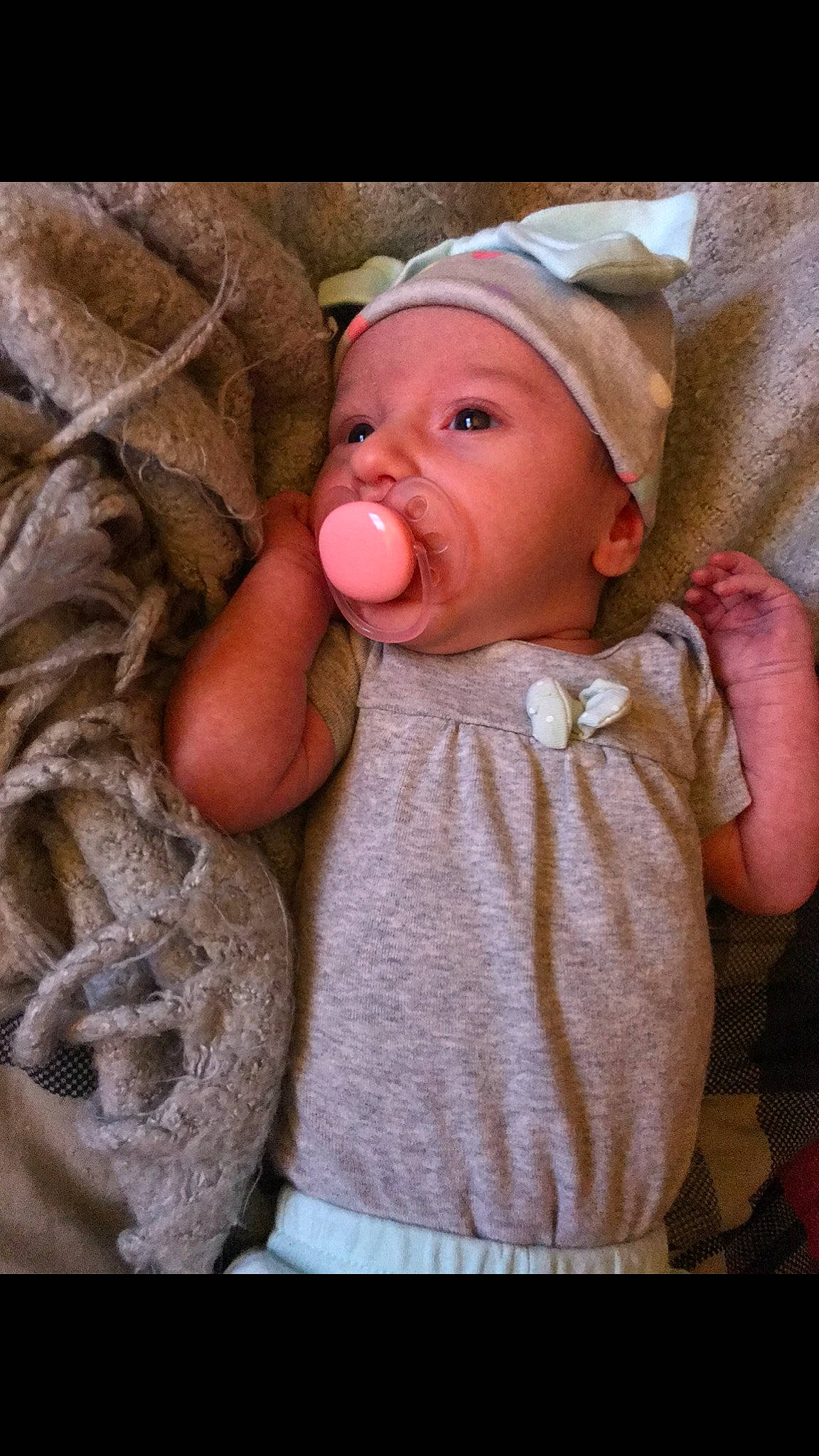 Prudence joined the competition — help win amazing prizes! baby, cheek, child, eye, headgear, headwear, mouth, nose, person, pink, product, skin, smile, toddler