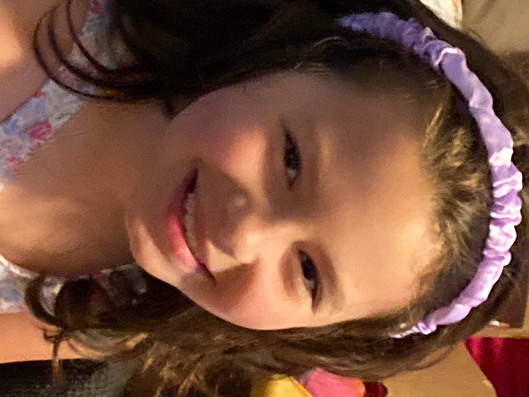 Bella joined the competition — help win amazing prizes! cheek, chin, ear, eyebrow, eyelash, facial_expression, forehead, happy, human, iris, jaw, joy, lip, mouth, neck, nose, organ, person, plant, purple