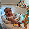 Kaylanna joined the competition — help win amazing prizes! activity_center, baby, bright, child, colorful, cute, daylight, fun, furniture, happy, home, indoor, infant, person, playmat, playtime, smiling, toy, window, wooden_floor