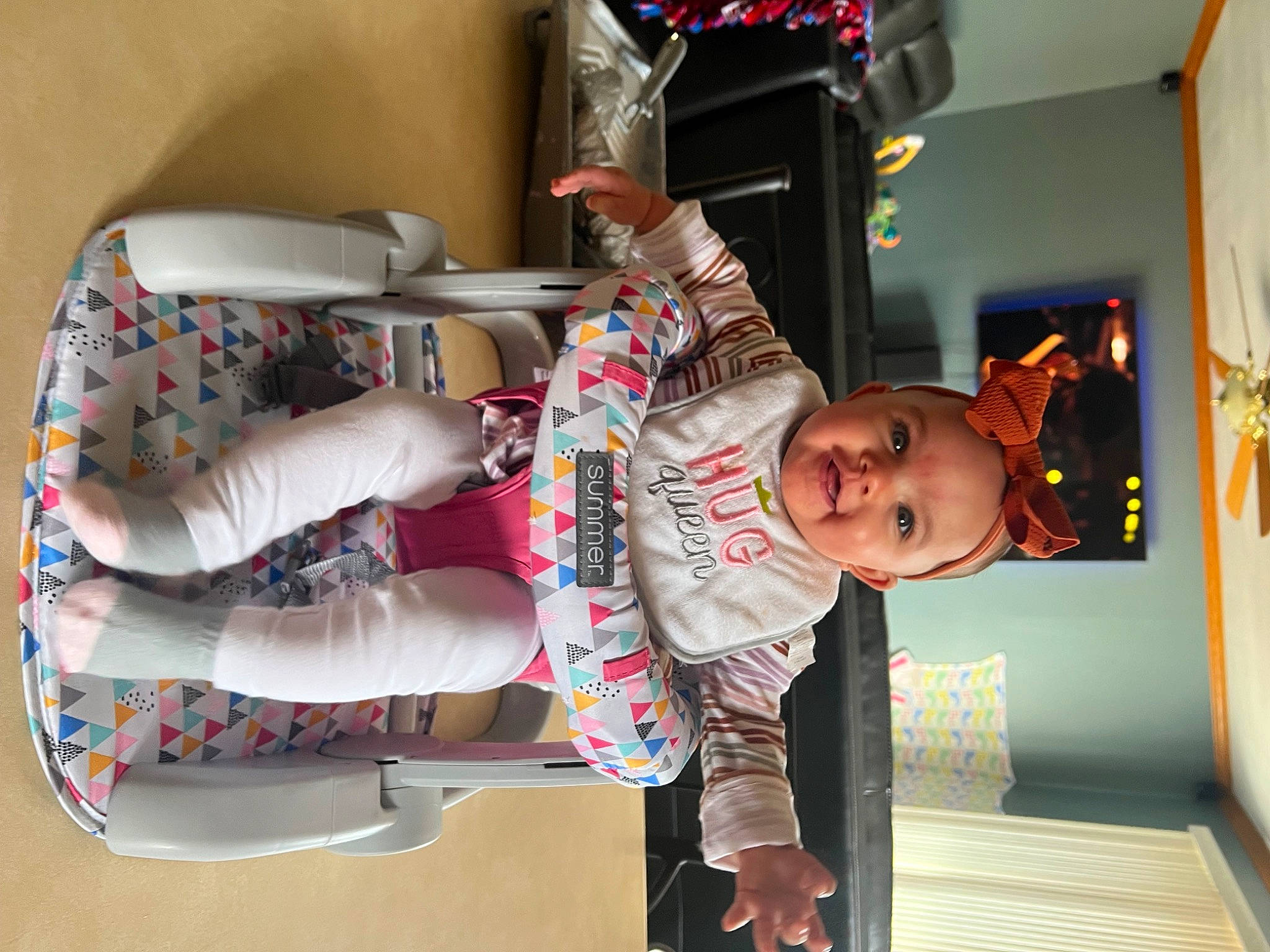 Emery joined the competition — help win amazing prizes! baby, child, event, fun, happy, houseplant, person, plant, play, room, shelf, shelving, sleeve, smile, t_shirt, toddler, visual_arts