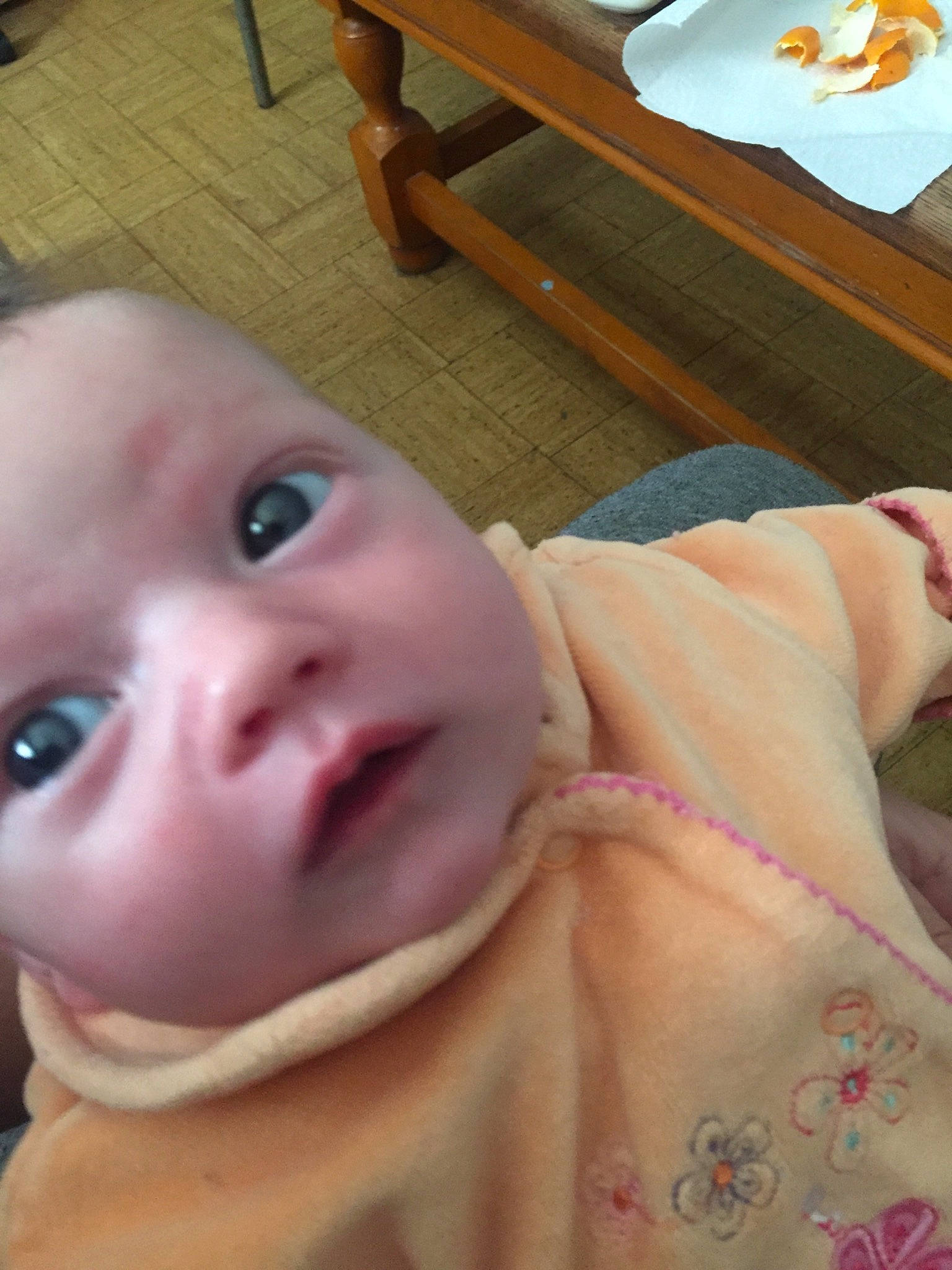 Lôrna participe au concours pour gagner de l'argent avec cette photo : baby, cheek, child, eye, face, head, lip, mouth, neck, person, skin, toddler