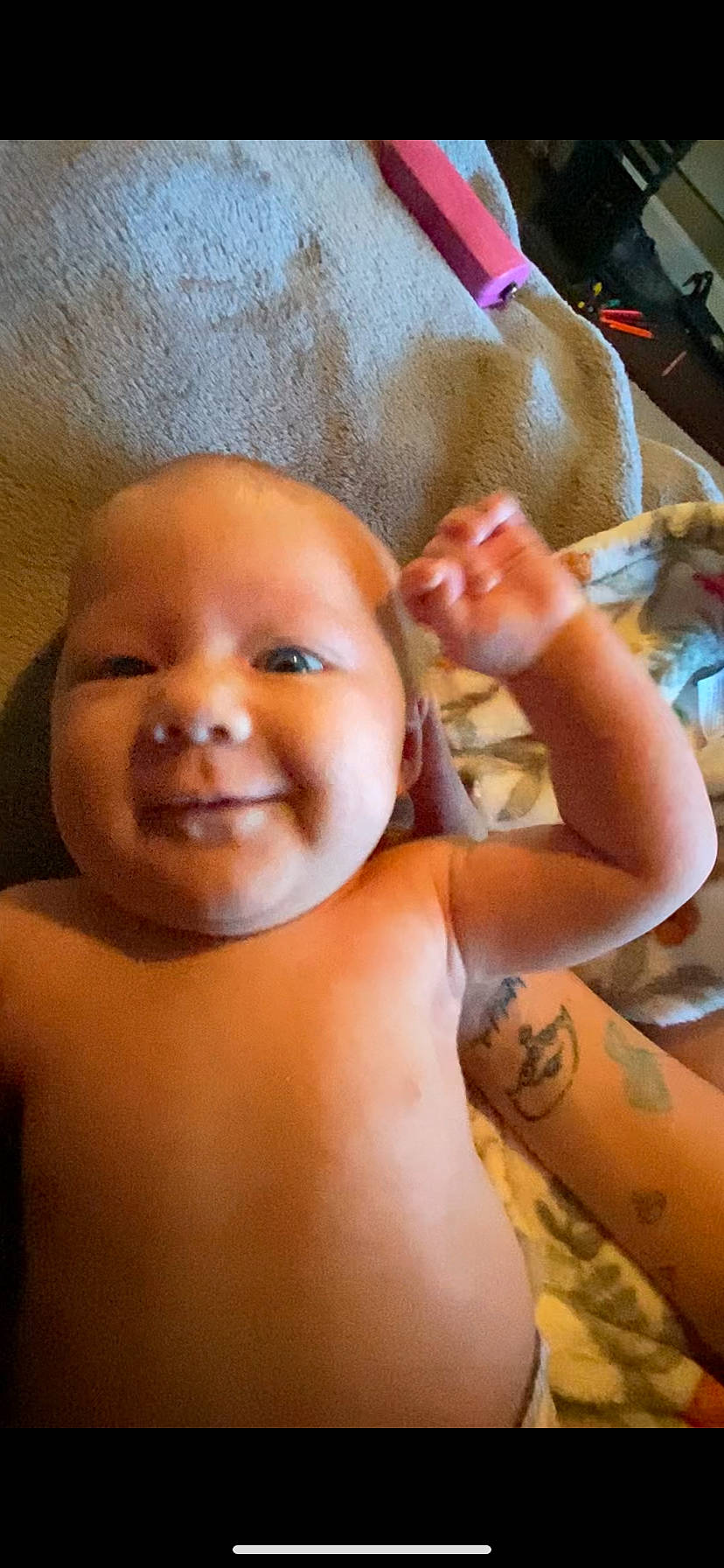 Octavia joined the competition — help win amazing prizes! arm, cheek, chin, ear, eye, eyebrow, eyelash, face, facial_expression, forehead, hand, joint, joy, lip, mouth, muscle, neck, nose, person, skin