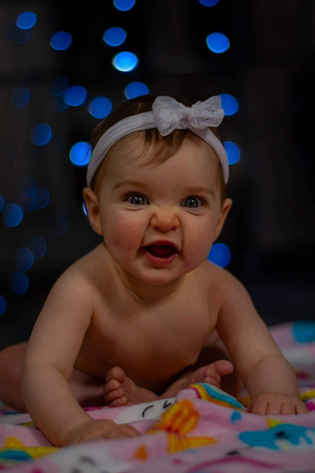 Adelaide joined the competition — help win amazing prizes! baby, baby_playing_with_toys, baby_products, baby_toddler_clothing, cheek, child, event, finger, fun, happy, headgear, iris, leisure, party_hat, party_supply, person, pink, skin, smile, sweetness
