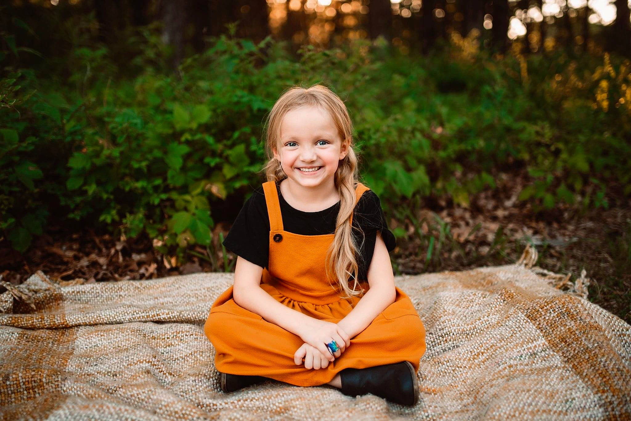 Kenzlie joined the competition — help win amazing prizes! dress, face, fawn, flash_photography, forest, fun, grass, happy, jeans, joy, leaf, leisure, long_hair, people_in_nature, person, plant, smile, sunlight, t_shirt, toddler