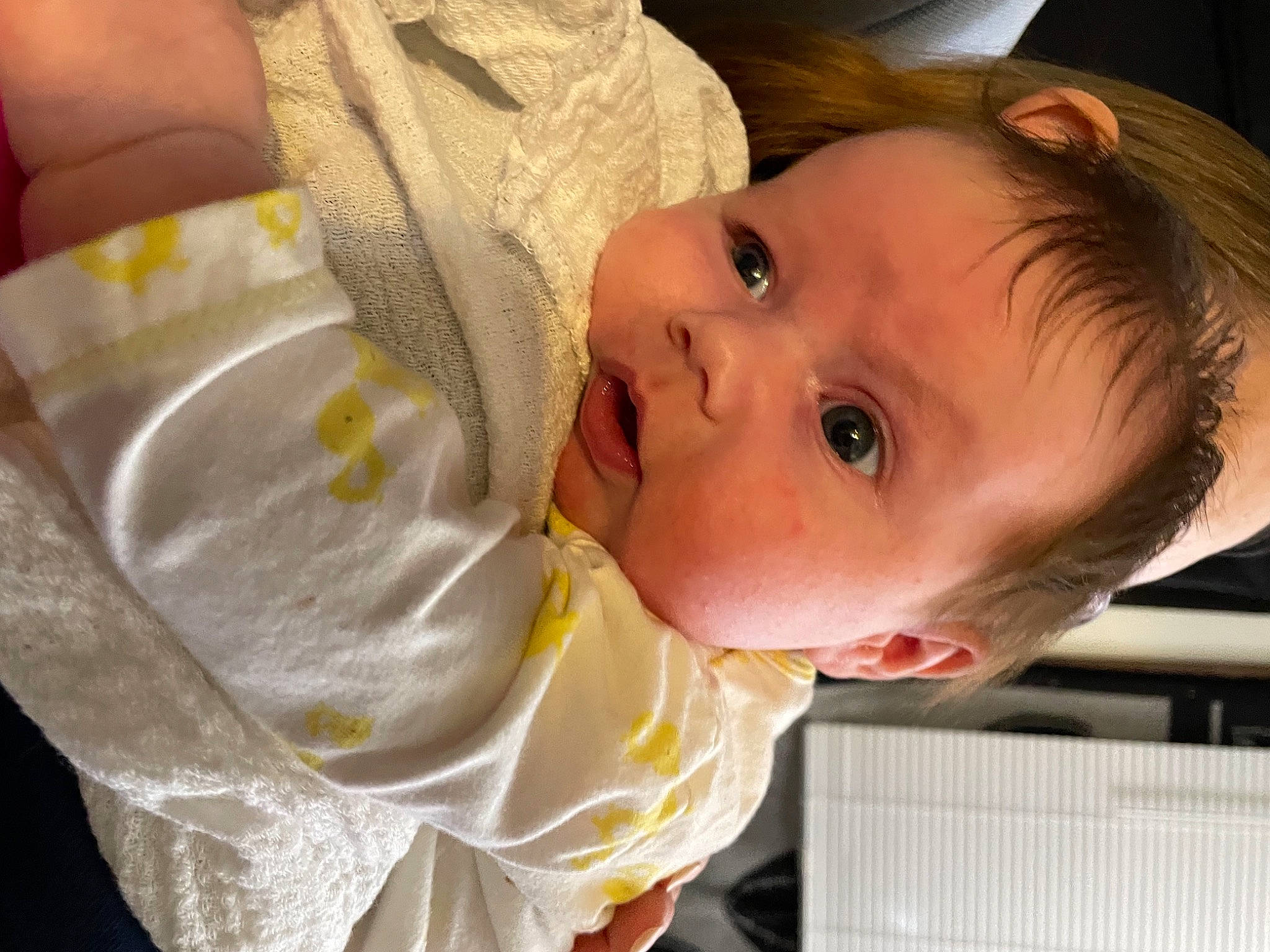 Camila joined the competition — help win amazing prizes! baby, baby_toddler_clothing, cheek, child, chin, comfort, ear, eyebrow, eyelash, fun, happy, iris, lip, mouth, neck, nose, person, room, skin, sleeve