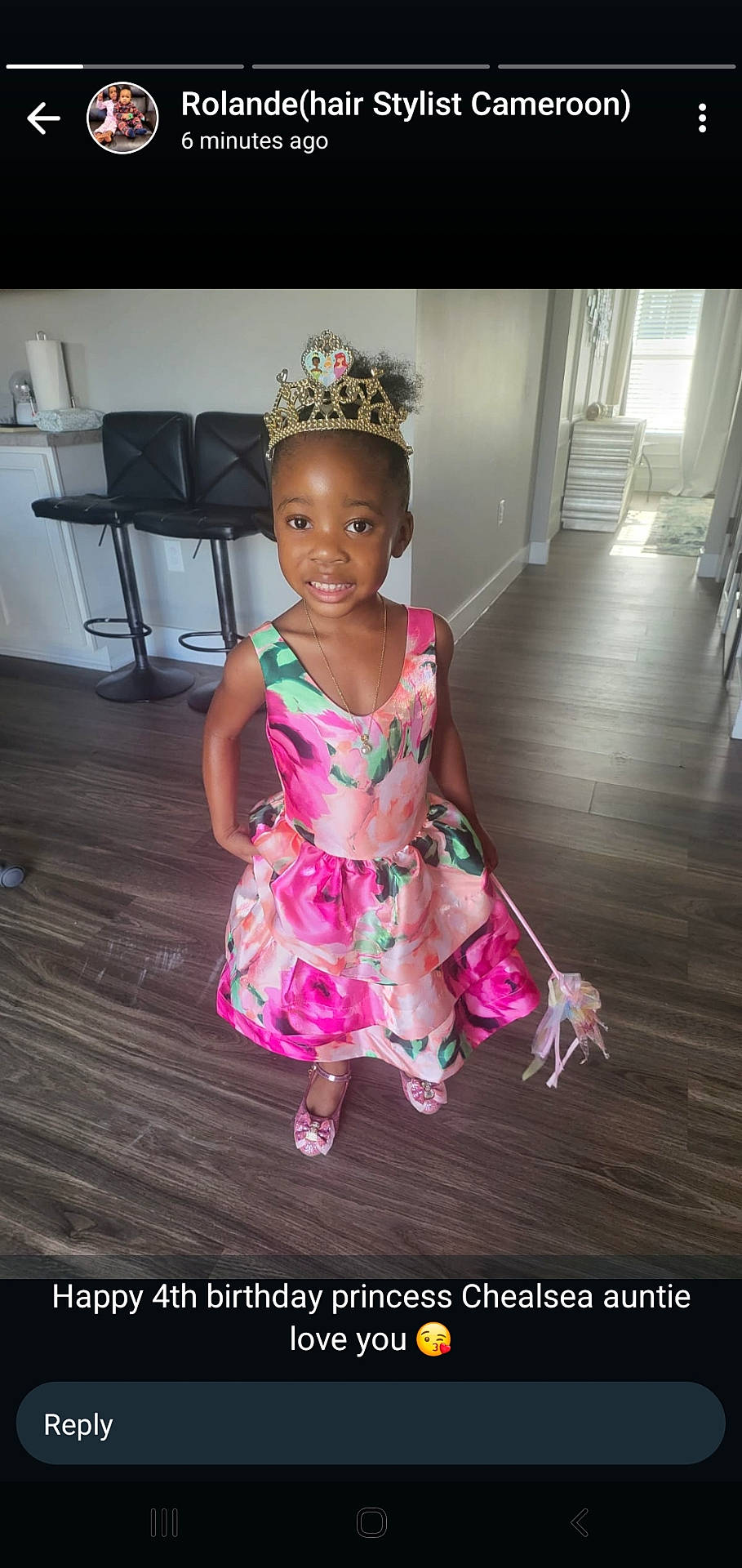 Chelsea is registered to the contest to win money with this photo: accessories, child, clothing, costume, crown, dress, eveningdress, face, female, formalwear, girl, hardwood, head, jewelry, necklace, person, photography, portrait, tiara, wood