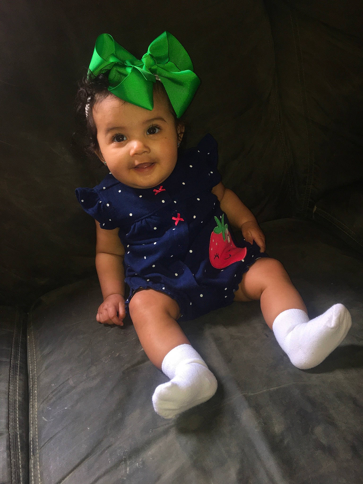 Blakeleigh is registered to the contest to win money with this photo: baby, baby_products, baby_toddler_clothing, child, child_model, costume, fun, hair_accessory, headgear, person, play, skin, smile, toddler