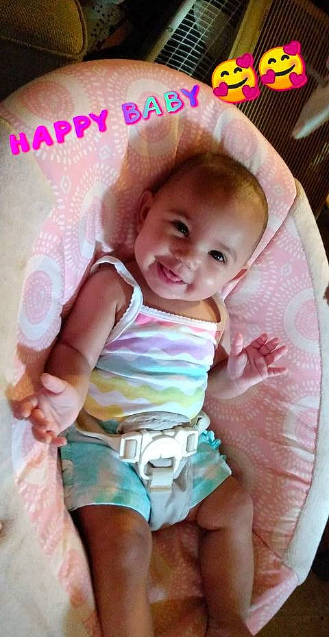 Maryjane joined the competition — help win amazing prizes! baby, baby_toddler_clothing, cheek, comfort, eye, finger, happy, joy, lip, mouth, nose, person, pink, product, shorts, skin, sleeve, smile, textile, thigh