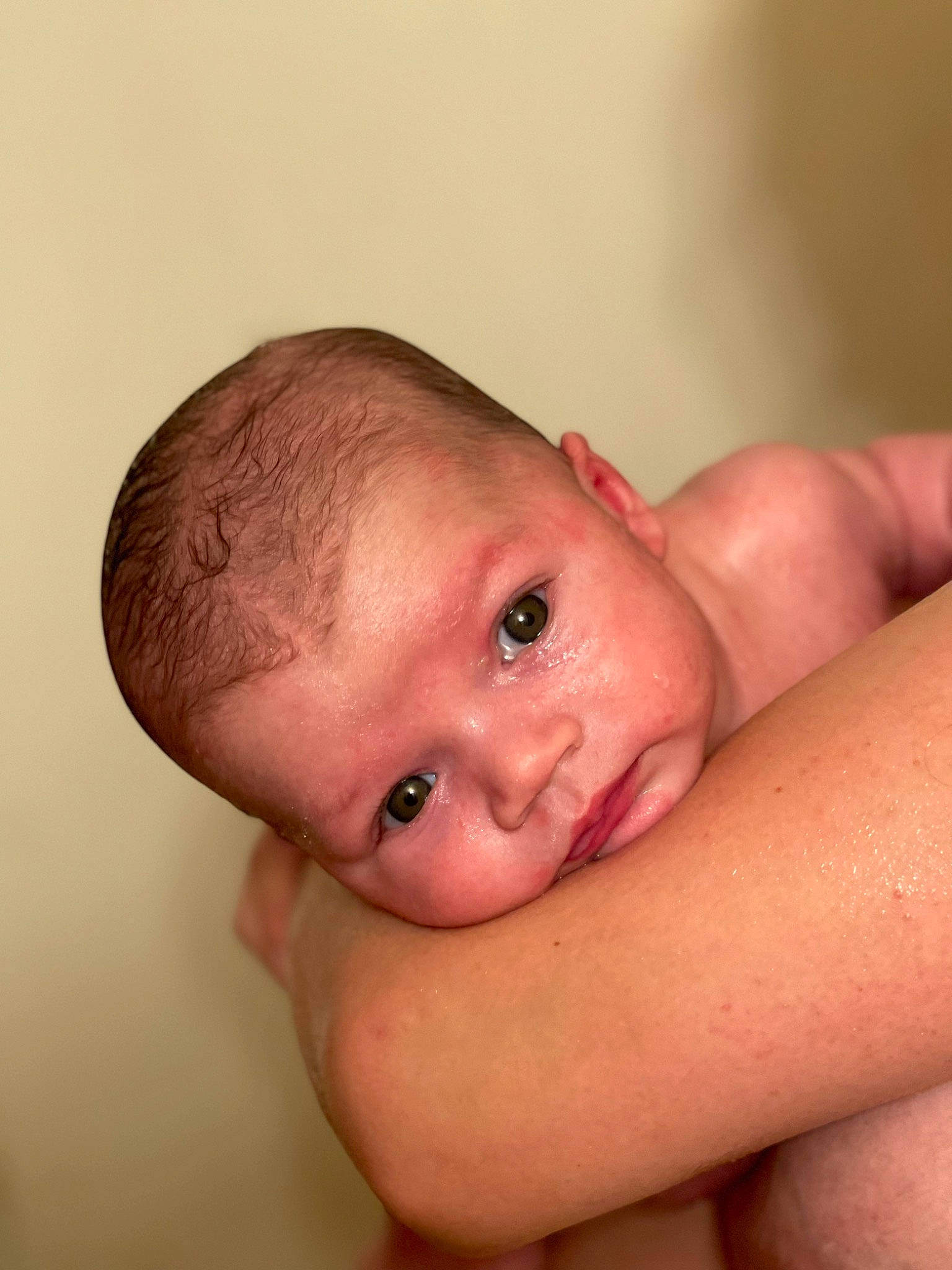 Waylon is registered to the contest to win money with this photo: abdomen, baby, baby_bathing, bathing, cheek, chest, eye, eyelash, gesture, hair, happy, human_body, iris, lip, neck, nose, person, stomach, thumb, toddler