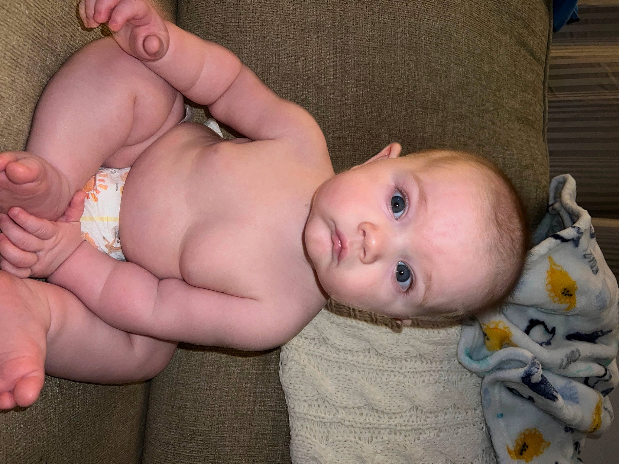 Damien joined the competition — help win amazing prizes! baby, baby_toddler_clothing, cheek, chest, comfort, eye, facial_expression, finger, hand, human_body, mammal, mouth, nose, people, person, skin, stomach, thumb, toddler, trunk