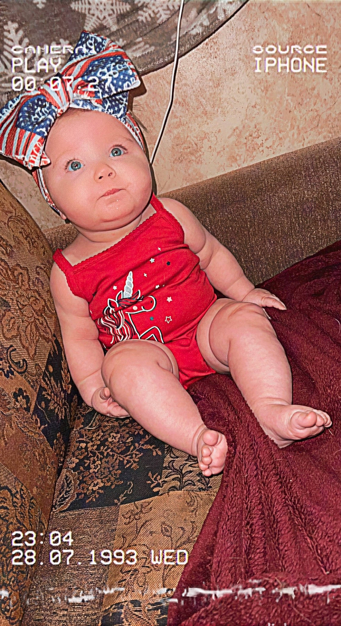 Freya joined the competition — help win amazing prizes! baby, baby_toddler_clothing, cap, cheek, costume_hat, dress, eye, eyelash, fawn, finger, headwear, human_body, leg, lip, magenta, person, pink, skin, sleeve, textile