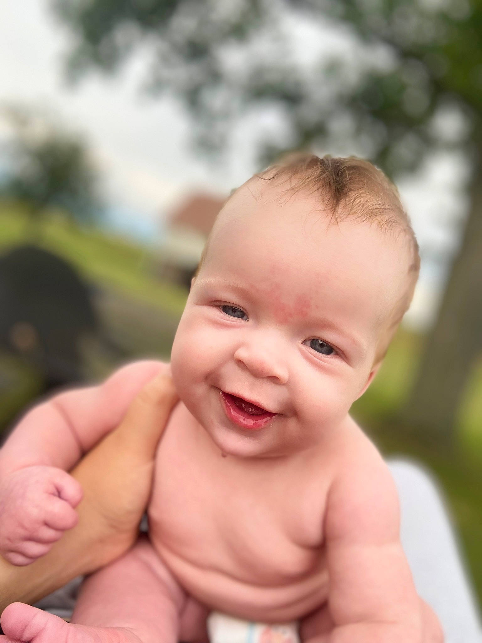 Khaleesi joined the competition — help win amazing prizes! baby, cheek, chest, chin, eye, eyebrow, face, finger, gesture, happy, iris, joy, leisure, lip, muscle, person, plant, skin, smile, stomach