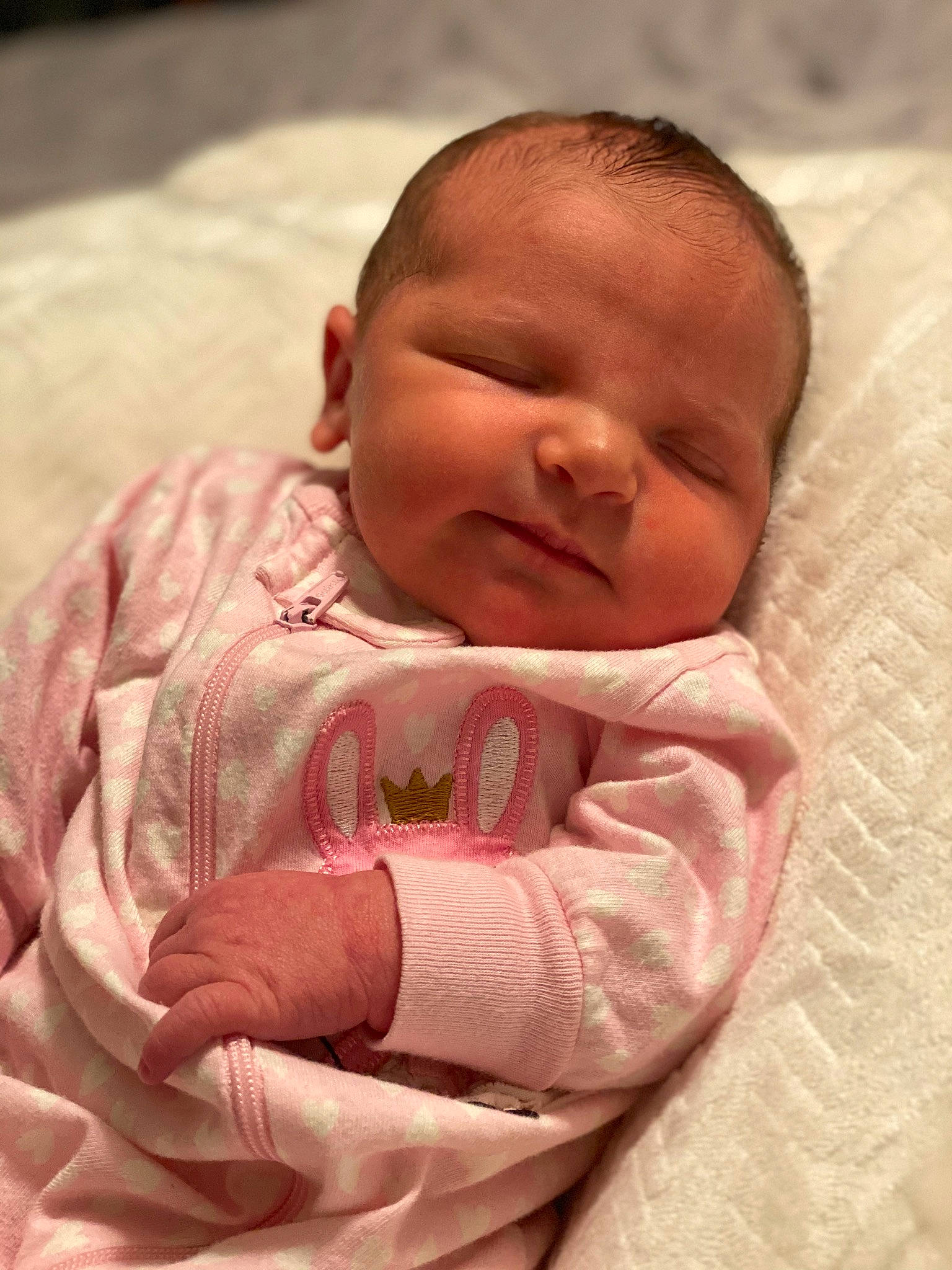 Kenzleigh is registered to the contest to win money with this photo: baby, baby_sleeping, bedtime, birth, cheek, child, childbirth, face, facial_expression, head, lip, mouth, nose, person, pink, skin, sleep, toddler