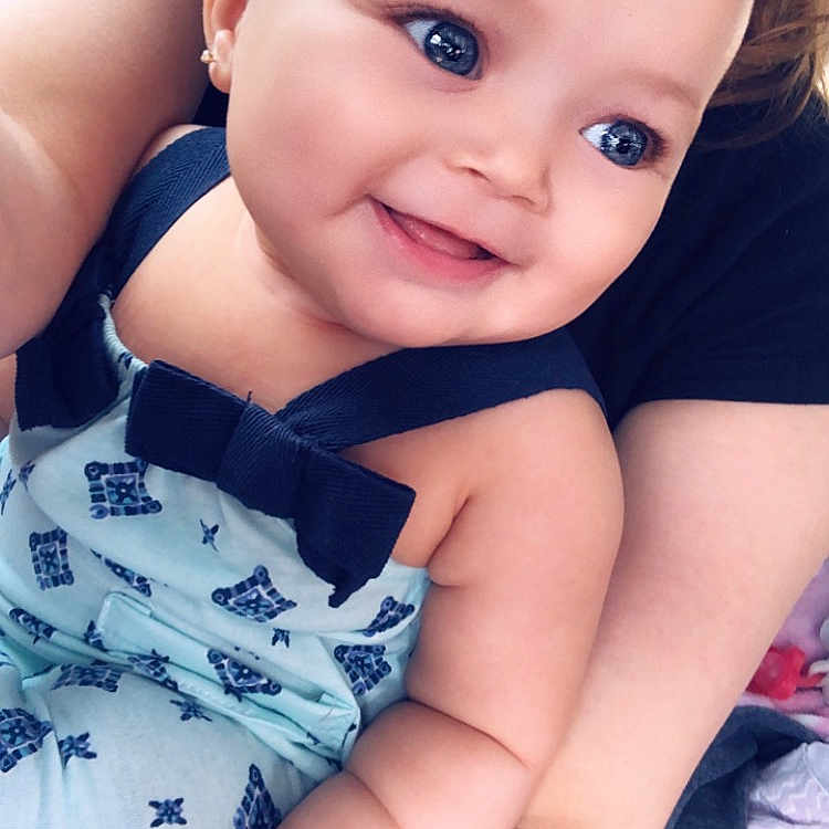 Aliyah joined the competition — help win amazing prizes! arm, baby, beauty, cheek, child, chin, eye, eyebrow, face, facial_expression, forehead, fun, head, joy, leg, lip, nose, person, product, skin