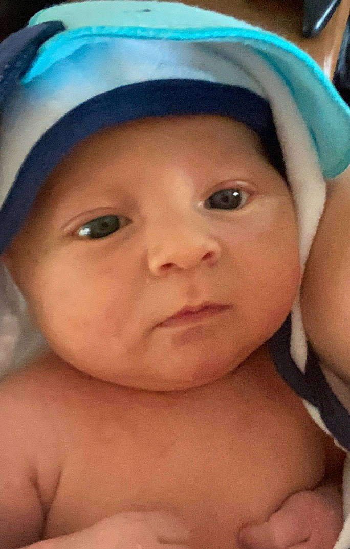 Link is registered to the contest to win money with this photo: baby, cheek, child, chin, eye, eyebrow, face, forehead, head, headgear, headwear, lip, mouth, nose, person, skin, smile, toddler